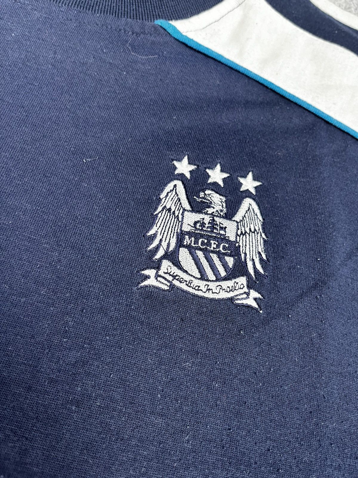 Le Coq Sportif 1999-00 Manchester City LeCoqSportif Cotton Tee Size US S / EU 44-46 / 1 - 4 Thumbnail