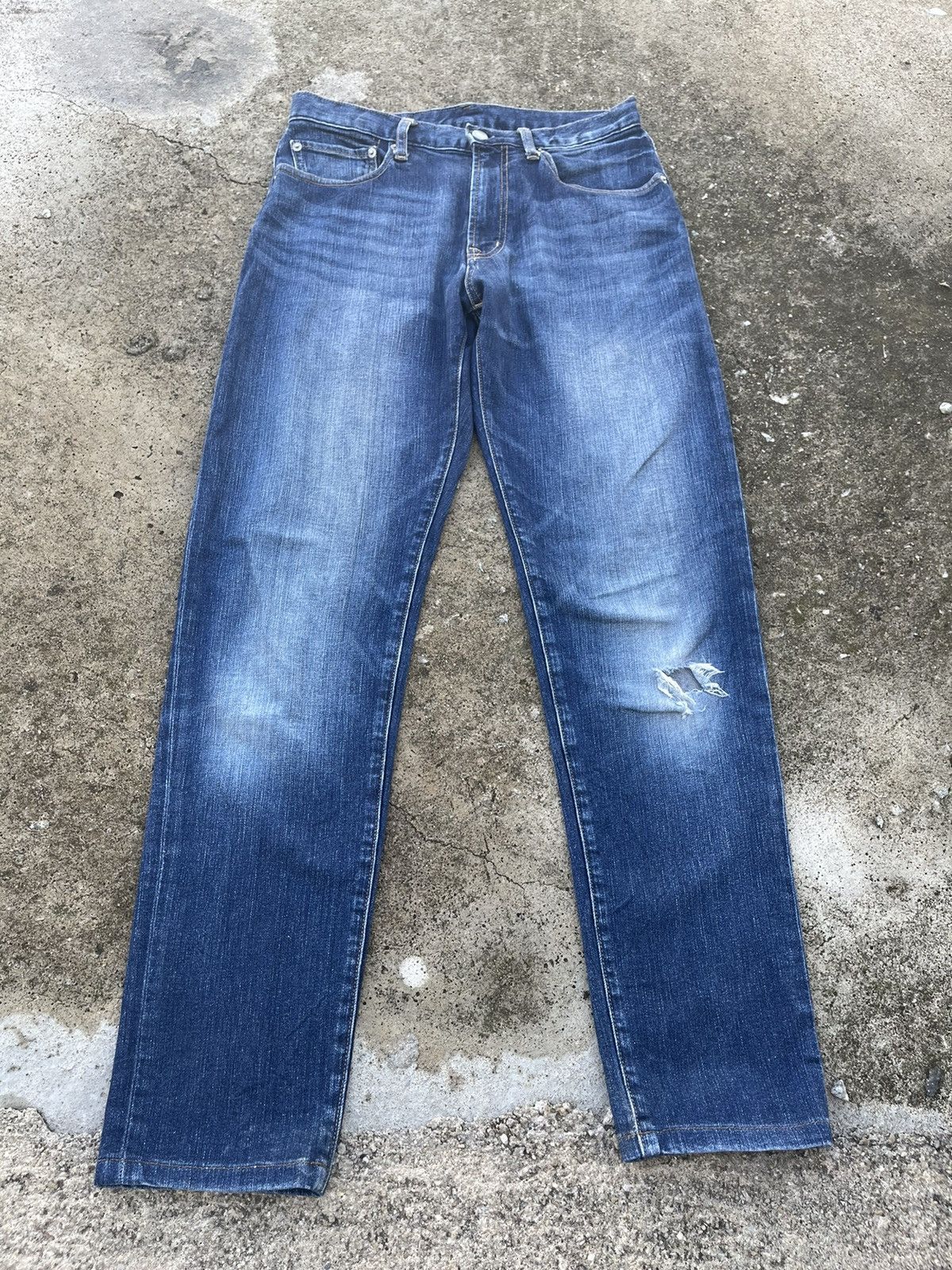 Japanese Brand × Jean 🔥 Japanese Brands Gu Jeans Distressed Denim W29🔥 Size US 29 - 3 Thumbnail