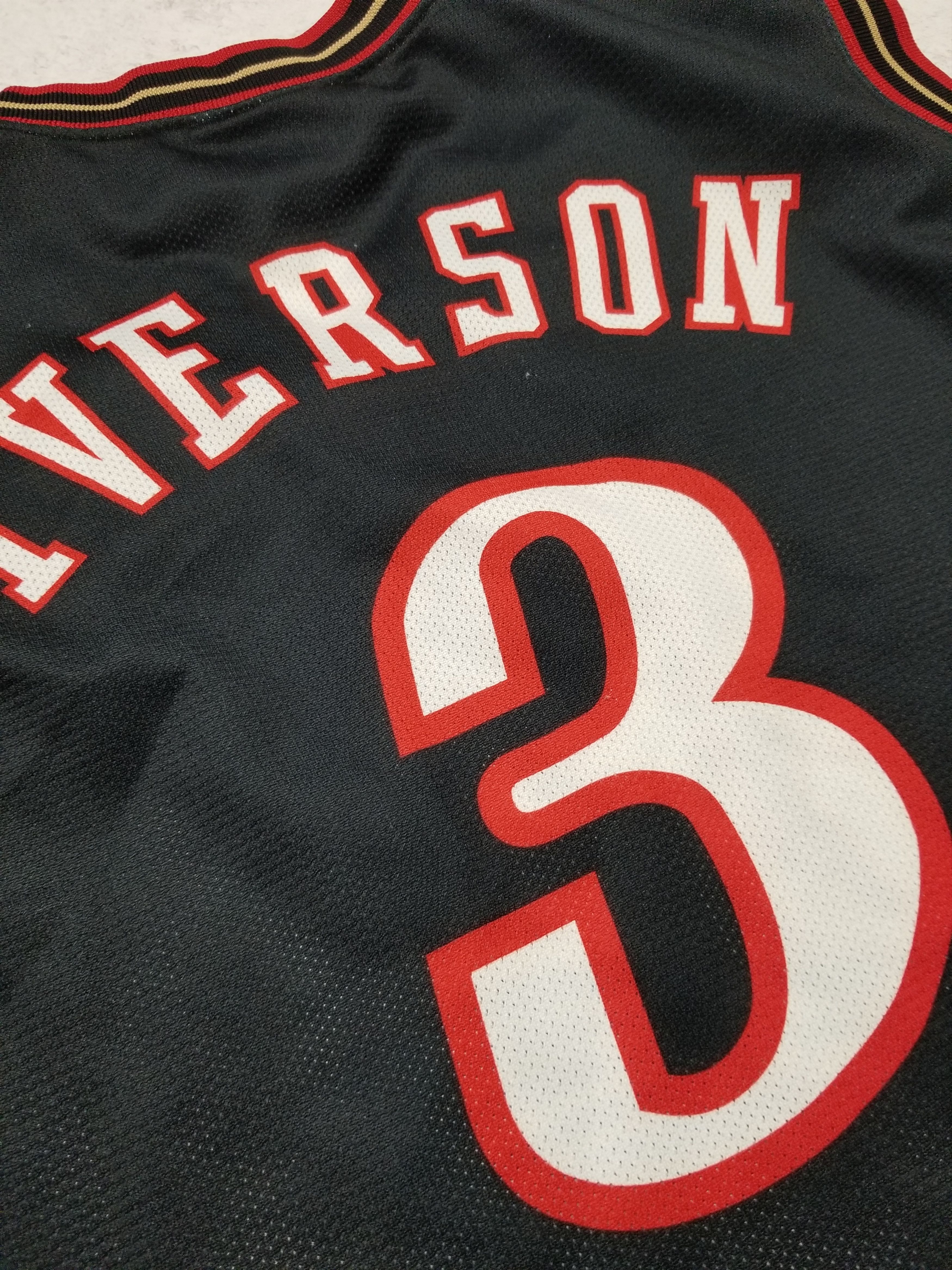 Champion NBA Vintage Allen Iverson #3 Sixers Champion Jersey Size US L / EU 52-54 / 3 - 12 Thumbnail