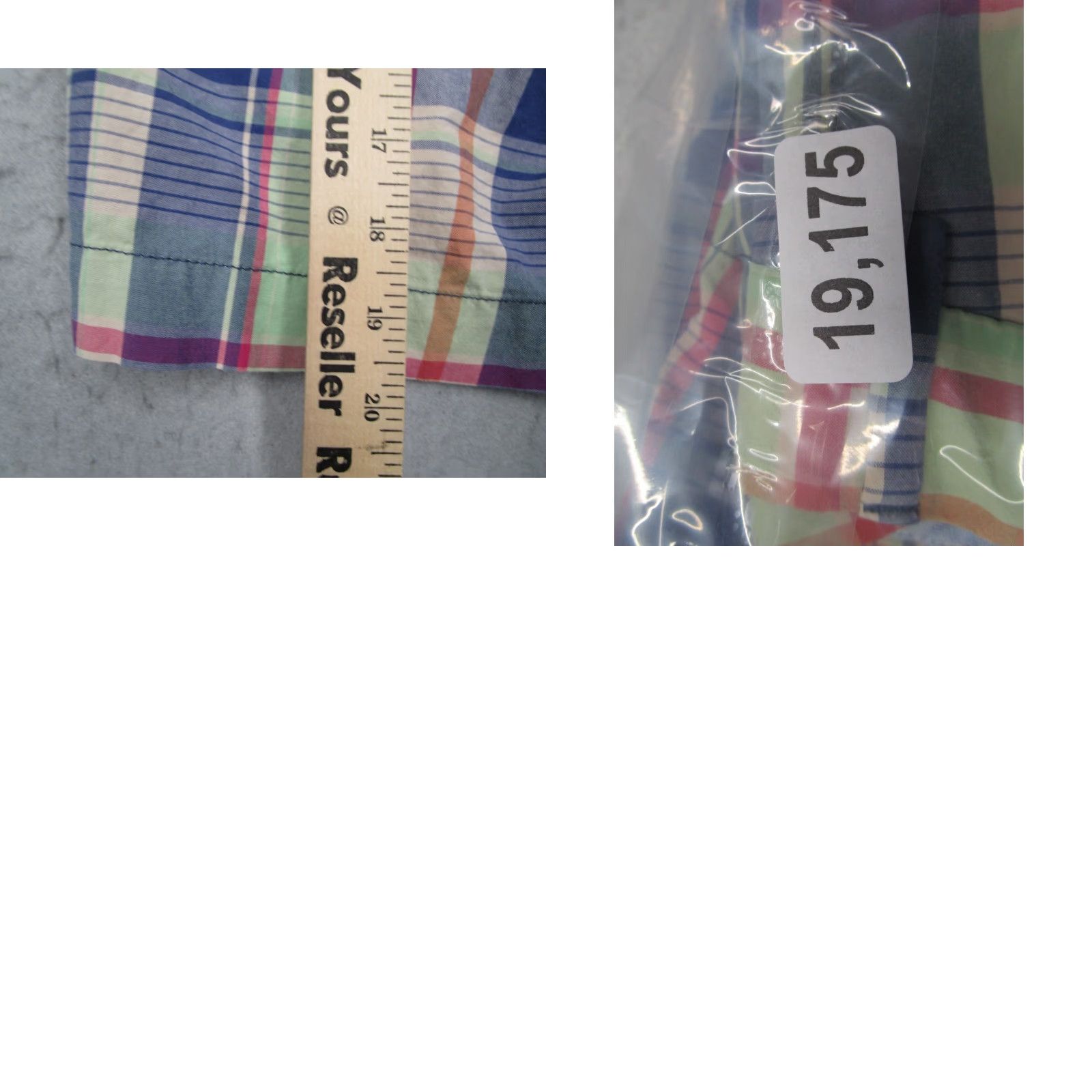 Polo Ralph Lauren VINTAGE Polo Ralph Lauren Shorts Mens 32 Casual Blue Plaid 9" Chino Cotton 90s Retro Size US XS / EU 42 / 0 - 8 Thumbnail