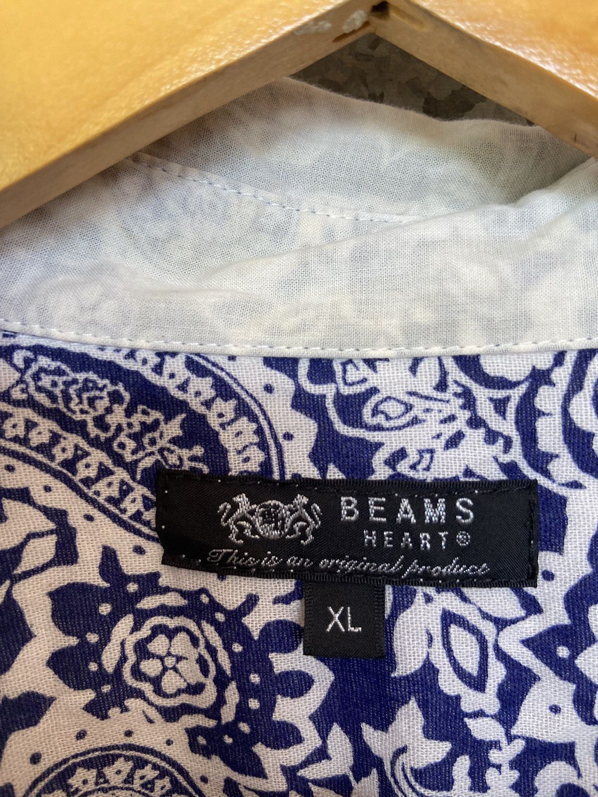 Beams Plus Beams Paislee shirt button up Size US L / EU 52-54 / 3 - 4 Thumbnail