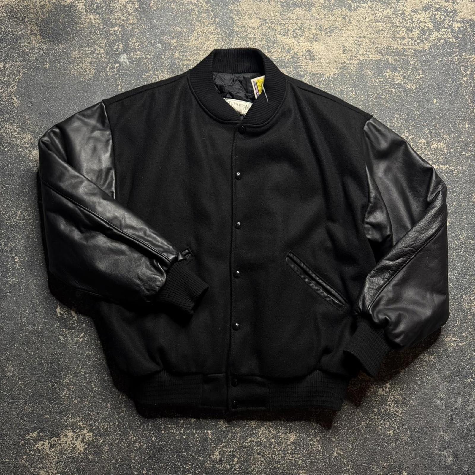 Other Vintage 90’s Black Bald Eagle Bomber Jacket Size US S / EU 44-46 / 1 - 3 Thumbnail