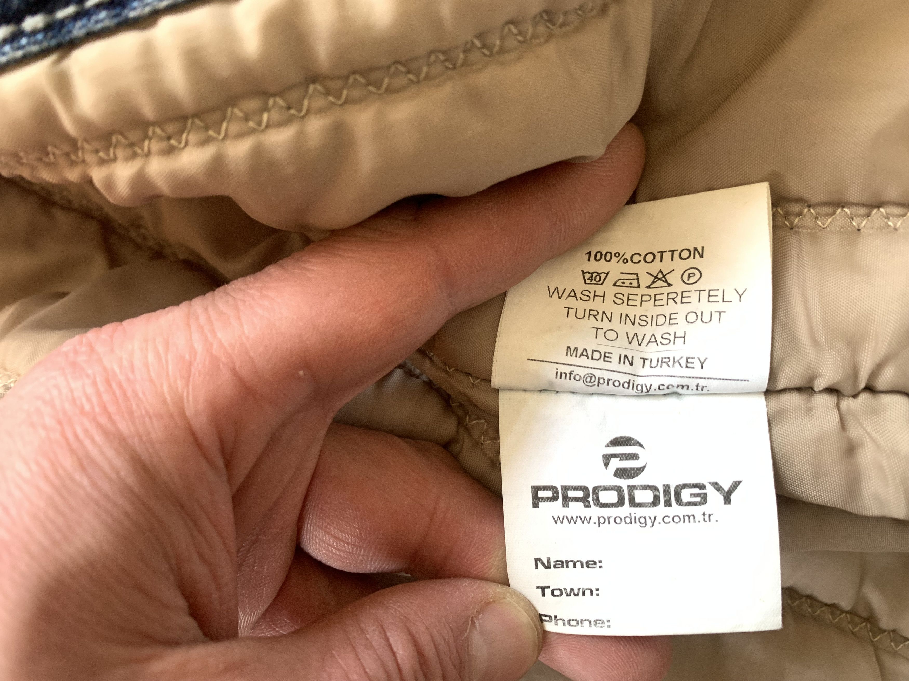 Other Rare Vintage Prodigy Warm Denimh Jacket Size US L / EU 52-54 / 3 - 8 Thumbnail