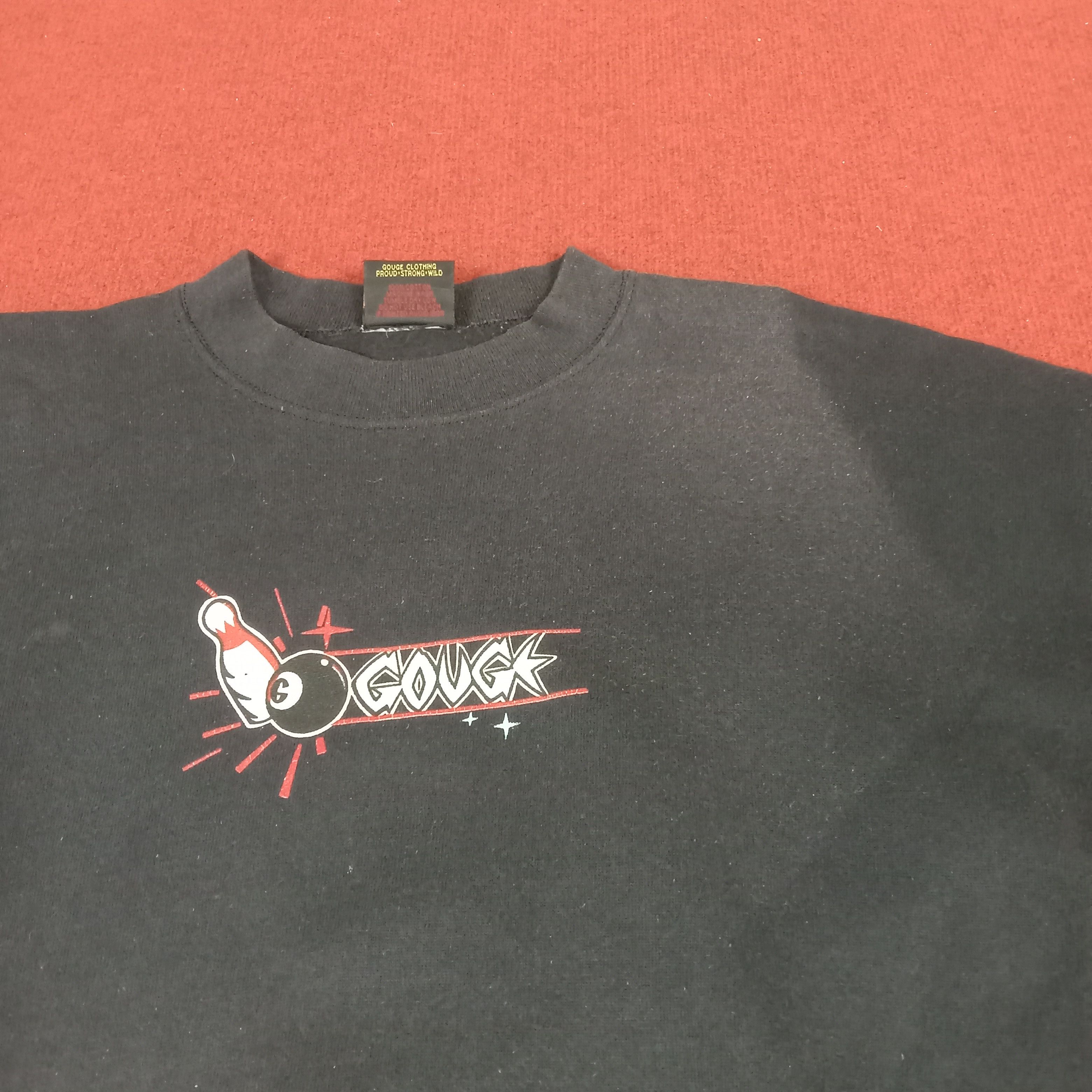 Vintage Gouge Skateboard Style Sweatshirt dp1 Size US L / EU 52-54 / 3 - 8 Thumbnail