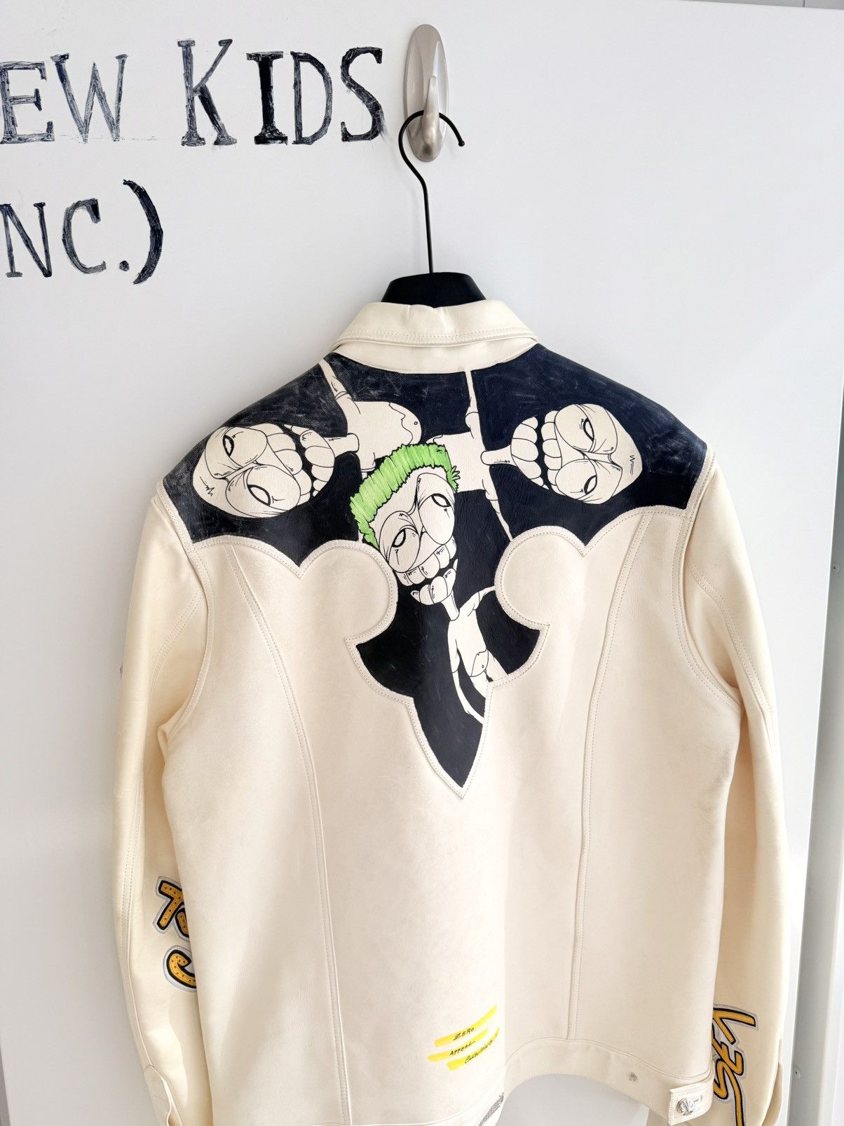 Chrome Hearts x Matty boy Sex Records Leather Jacket