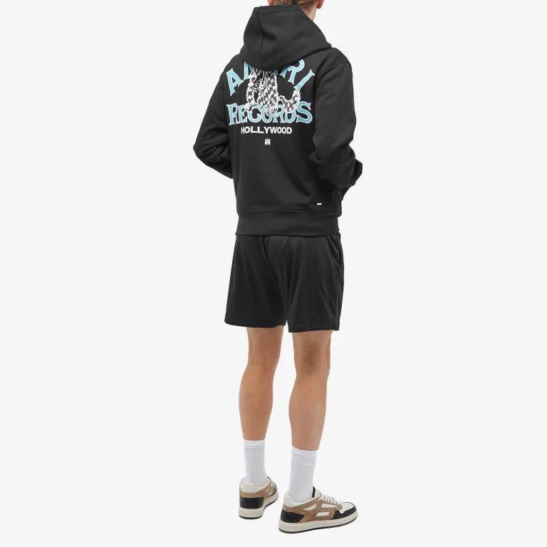 Amiri o1gr1nt0325 Records Wolf Hoodie in Black Size US L / EU 52-54 / 3 - 4 Thumbnail