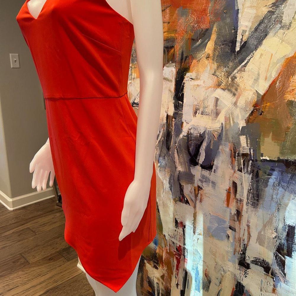 Designer Lovers & Friends Aria Asymmetrical Hem Mini Dress Size M / US 6-8 / IT 42-44 - 2 Thumbnail