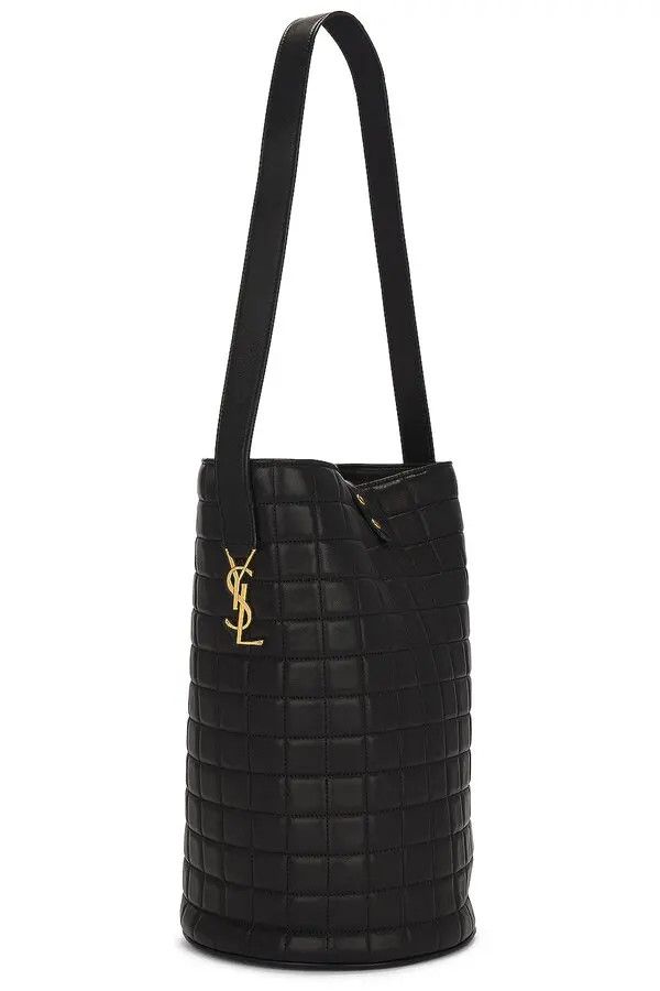Saint Laurent Paris o1bcso1str0325 Size: OS/Cecile In Quilted Lambskin in Black Size ONE SIZE - 5 Thumbnail