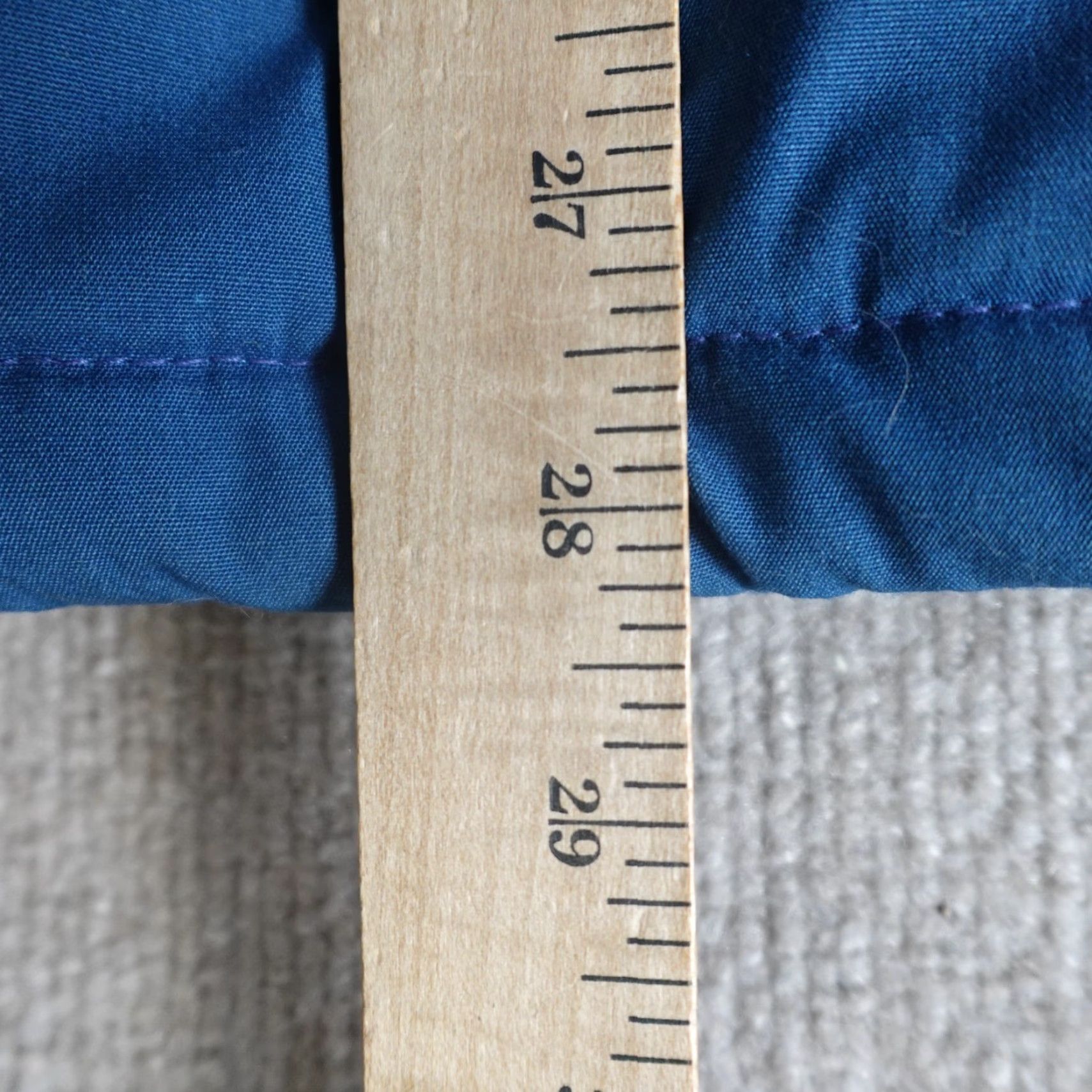 Vintage VINTAGE Woolrich Jacket Parka Womens Blue L Parka Wool Coyote Fur Made in USA Full Zip Hooded Mid-Length Wool Blend Cotton Blend Blue Ladies M/L? Size L / US 10 / IT 46 - 6 Thumbnail