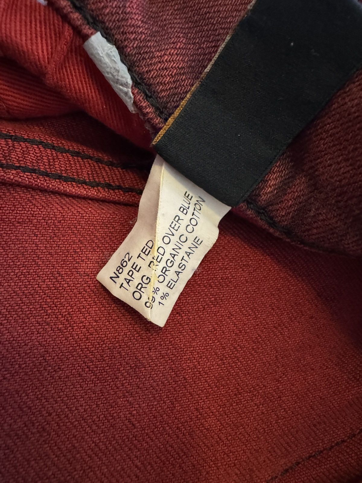 Nudie Jeans *RARE* Nudie Jeans Red over Blue size 36x34 Size US 36 / EU 52 - 6 Thumbnail