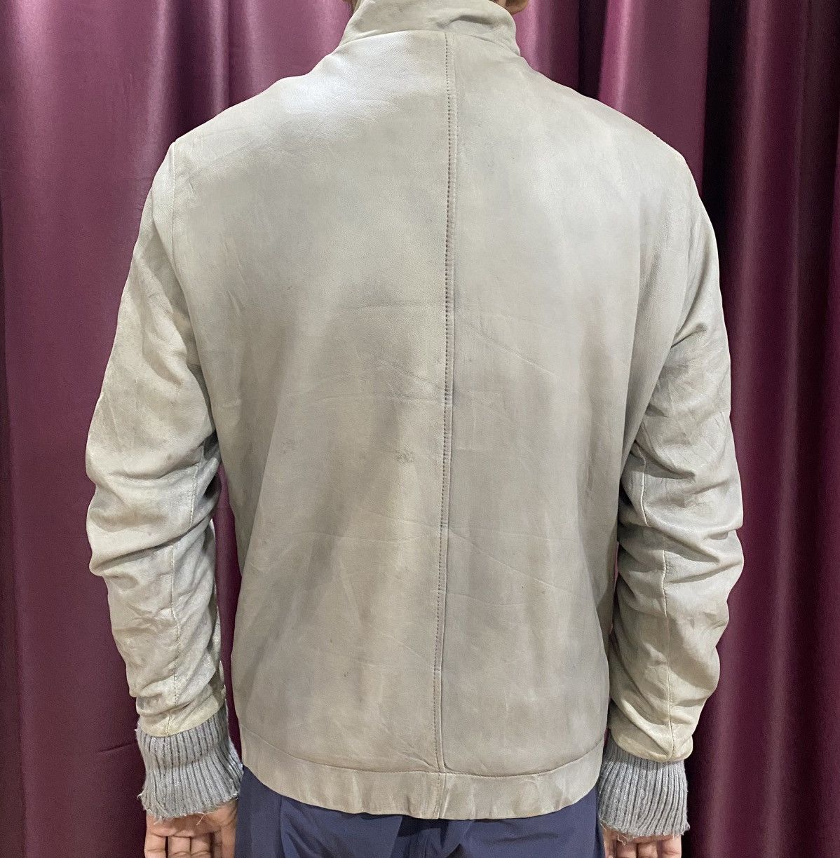 Giorgio Brato Giorgio Brato Leather Vera Pelle Bomber Jacket Size US S / EU 44-46 / 1 - 2 Thumbnail