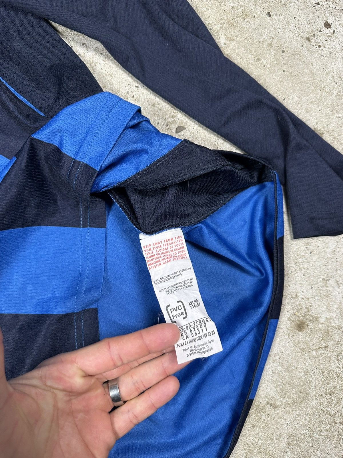 Puma × Vintage Vintage Puma x Stabaek IF 2009/2010 Long Sleeve Home Jersey Size US L / EU 52-54 / 3 - 7 Thumbnail