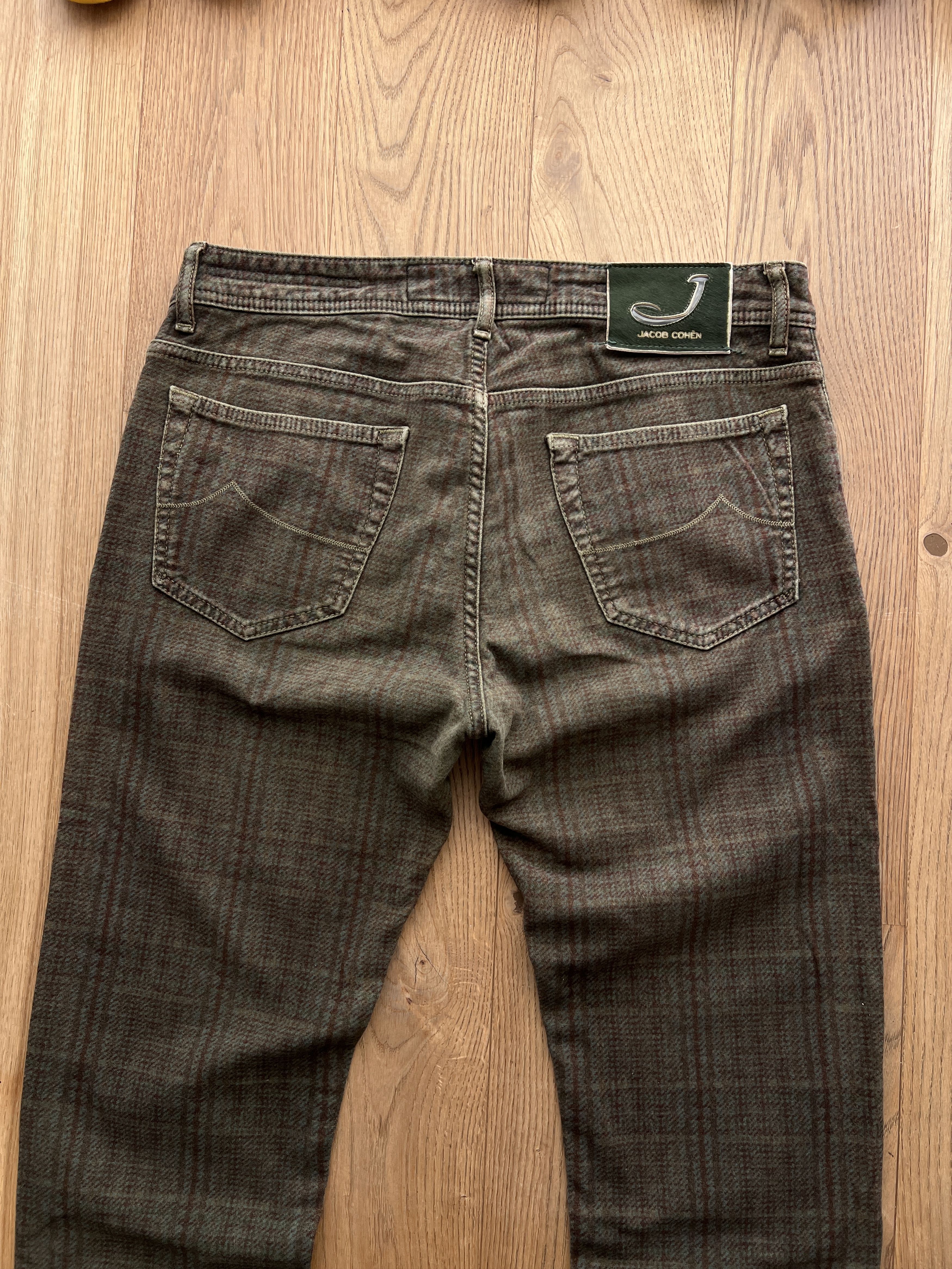 Jacob Cohen Jacob Cohën Handmade designer pants striped plaid checked Size US 35 - 8 Thumbnail