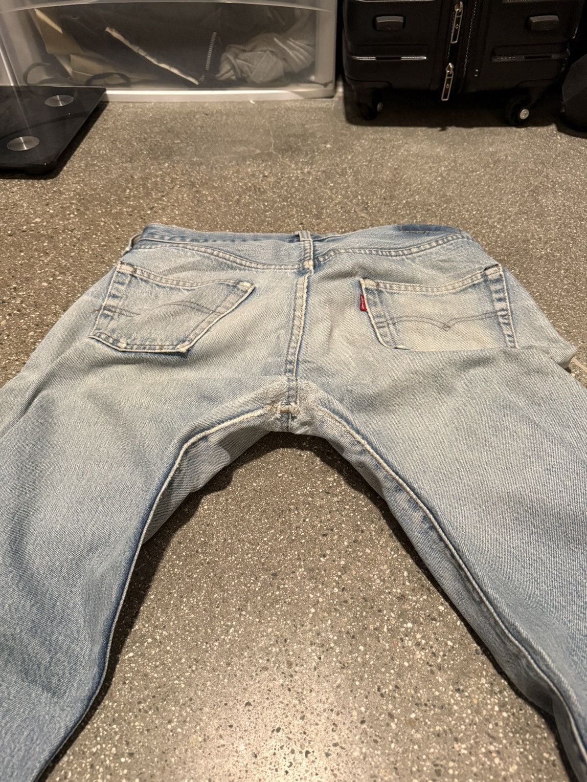Levi's Vtg 70s Levis Redline Selvedge 501 Jeans 32x32 - Distressed Size US 32 / EU 48 - 10 Thumbnail