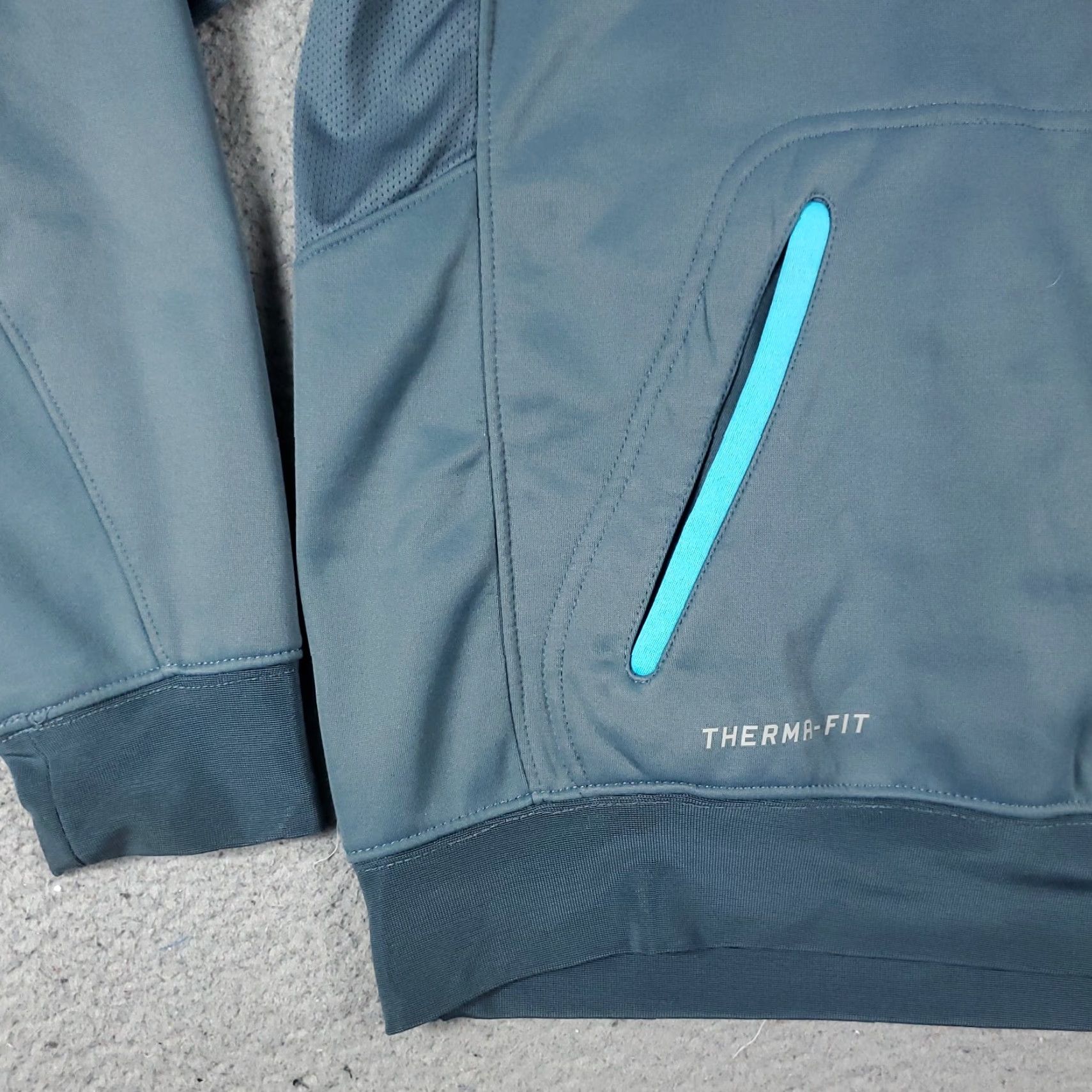Nike Nike Mens Hoodie Pullover Sweatshirt Size M Blue Therma Fit Swoosh Logo Mock Neck Long Sleeve Casual Active Sportswear Size US M / EU 48-50 / 2 - 3 Thumbnail