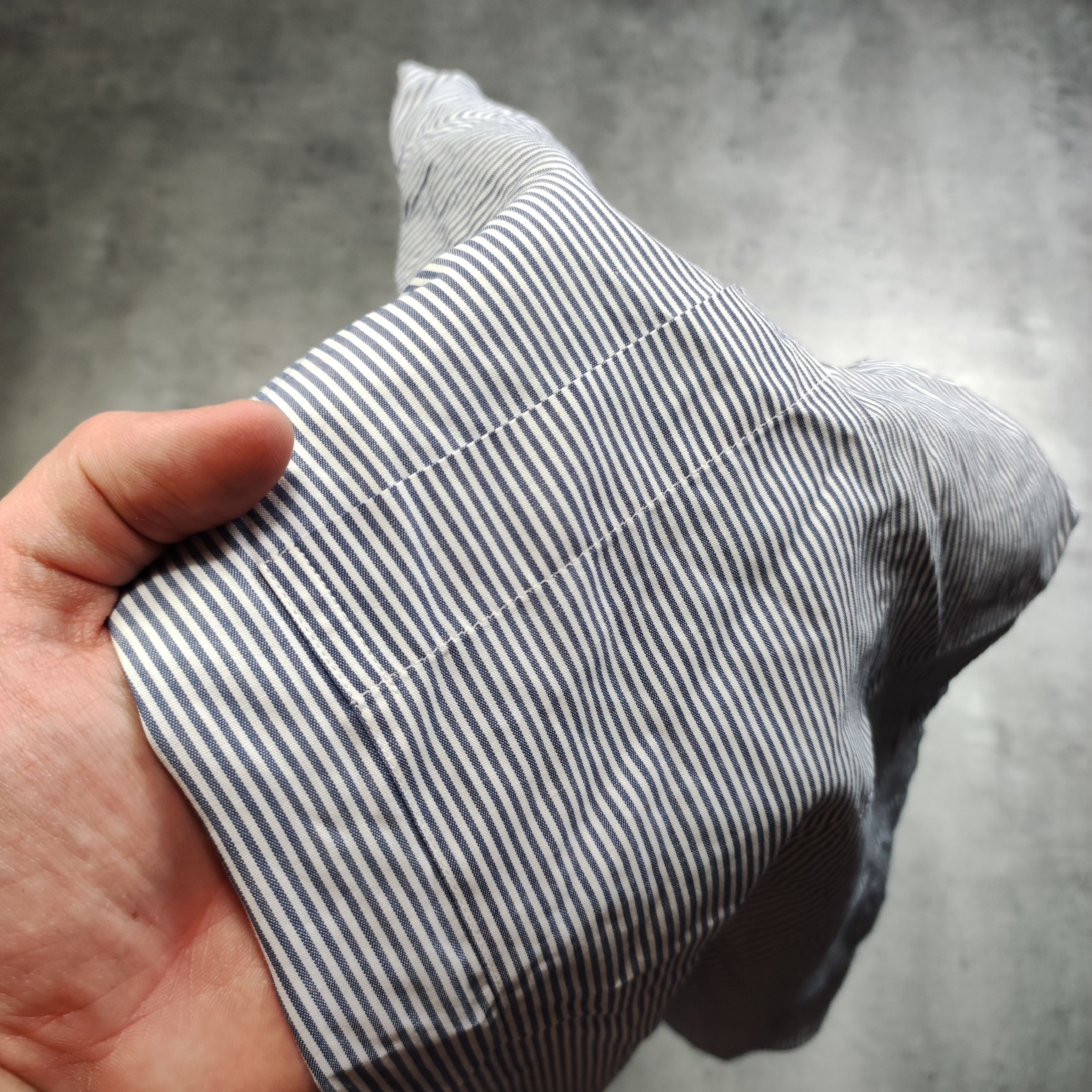 Christian Dior Monsieur × Dior × Vintage RARE Christian Dior Monsieur Vintage Striped Pocket Shirt Size US L / EU 52-54 / 3 - 5 Thumbnail