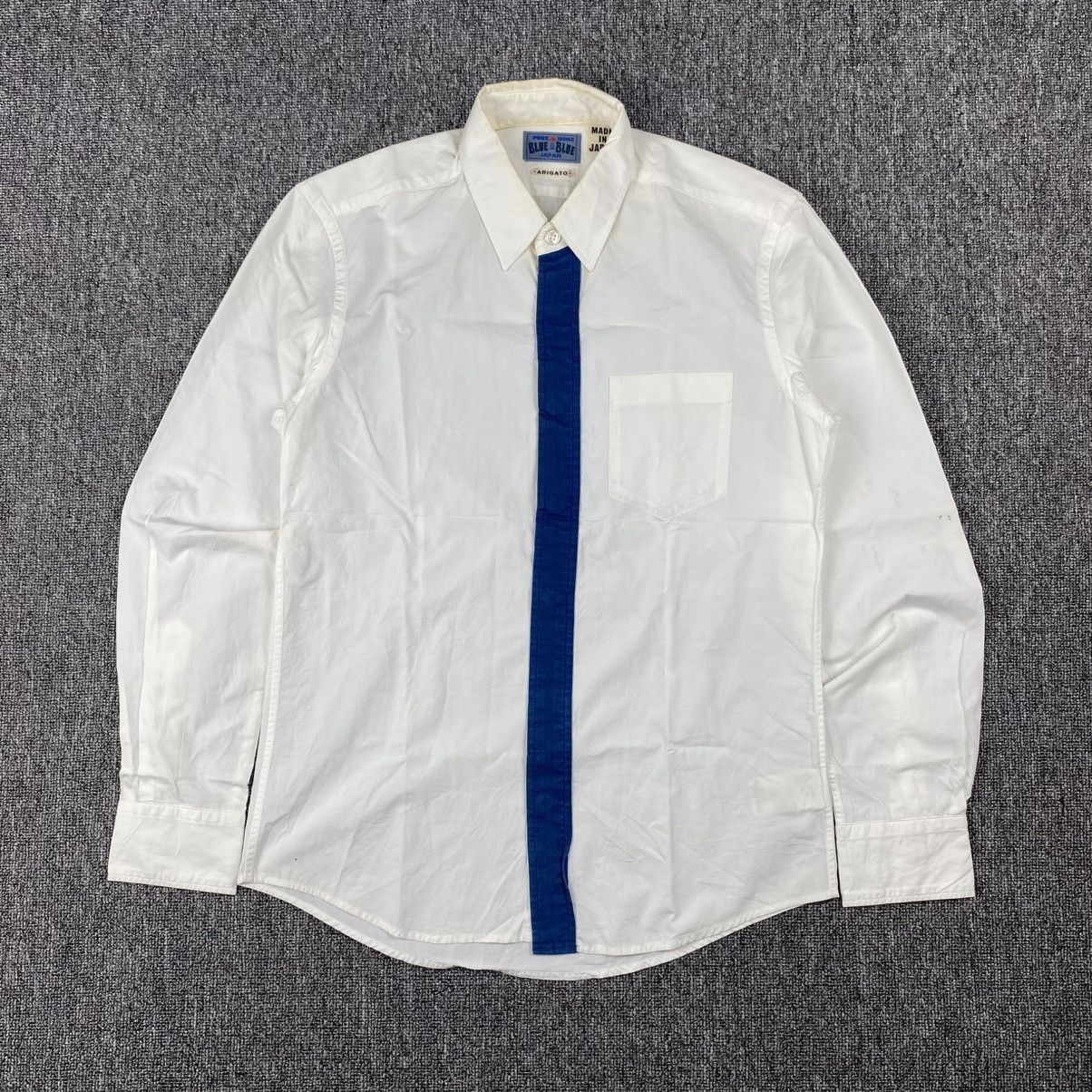 Blue Blue Japan Vintage Blue Blue Japan Shirt button Size US S / EU 44-46 / 1 - 1 Thumbnail