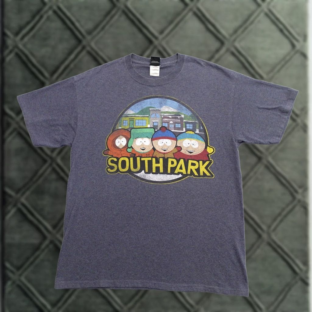 Vintage South Park Shirt Large Adult Blue Fifth Sun 2010 Comedy Central T-Shirt Mens Size US L / EU 52-54 / 3 - 1 Thumbnail