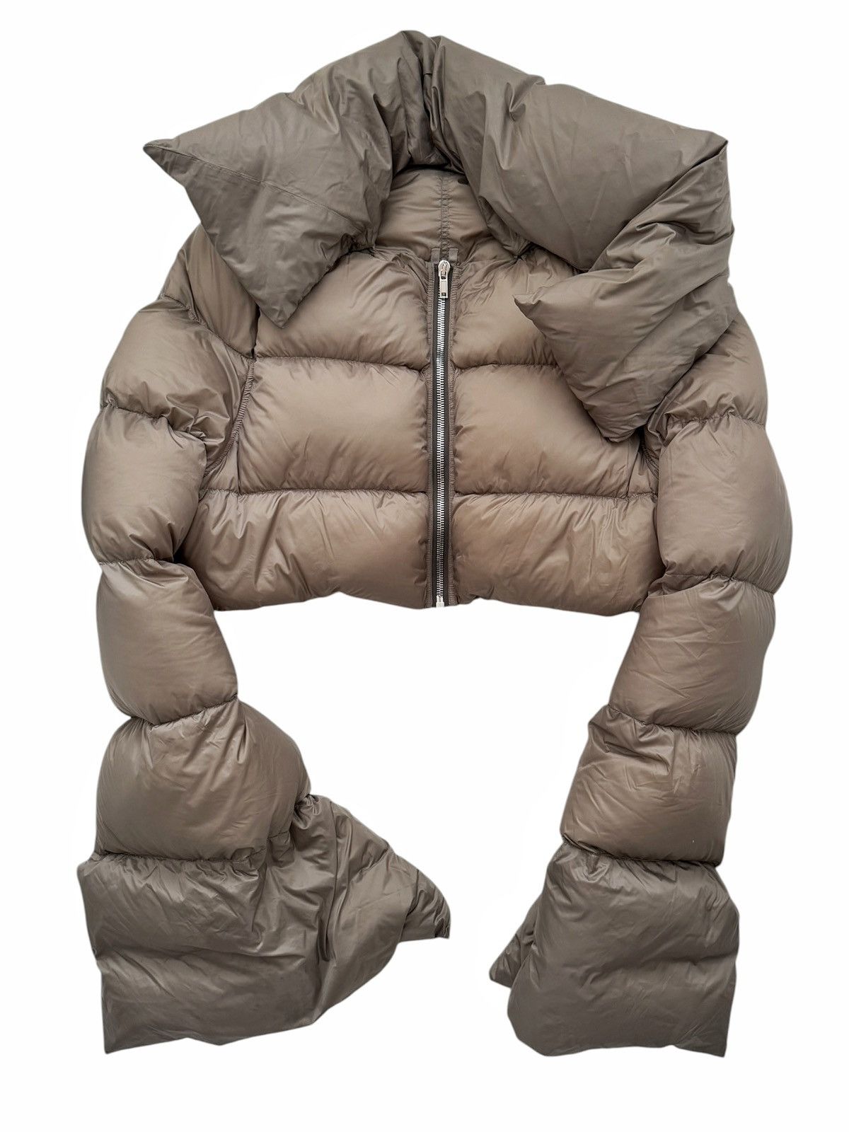 Rick Owens RARE Gethsemane Babel Mountain Cropped Puffer Duvet Size US M / EU 48-50 / 2 - 3 Thumbnail