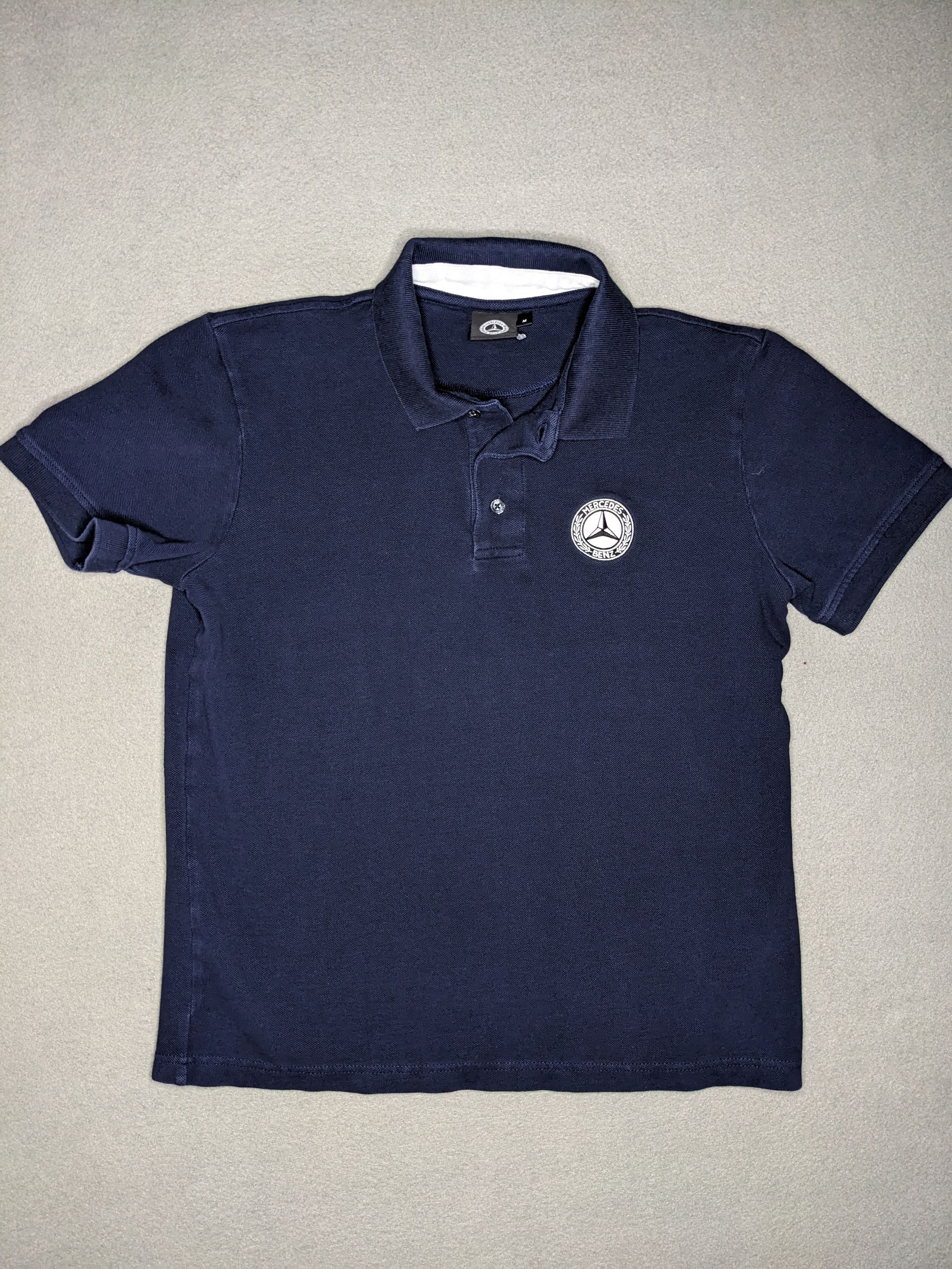 Mercedes-Benz Mercedes Benz Polo Shirt Medium Blue Embroidered Logo Racing Size US M / EU 48-50 / 2 - 1 Thumbnail