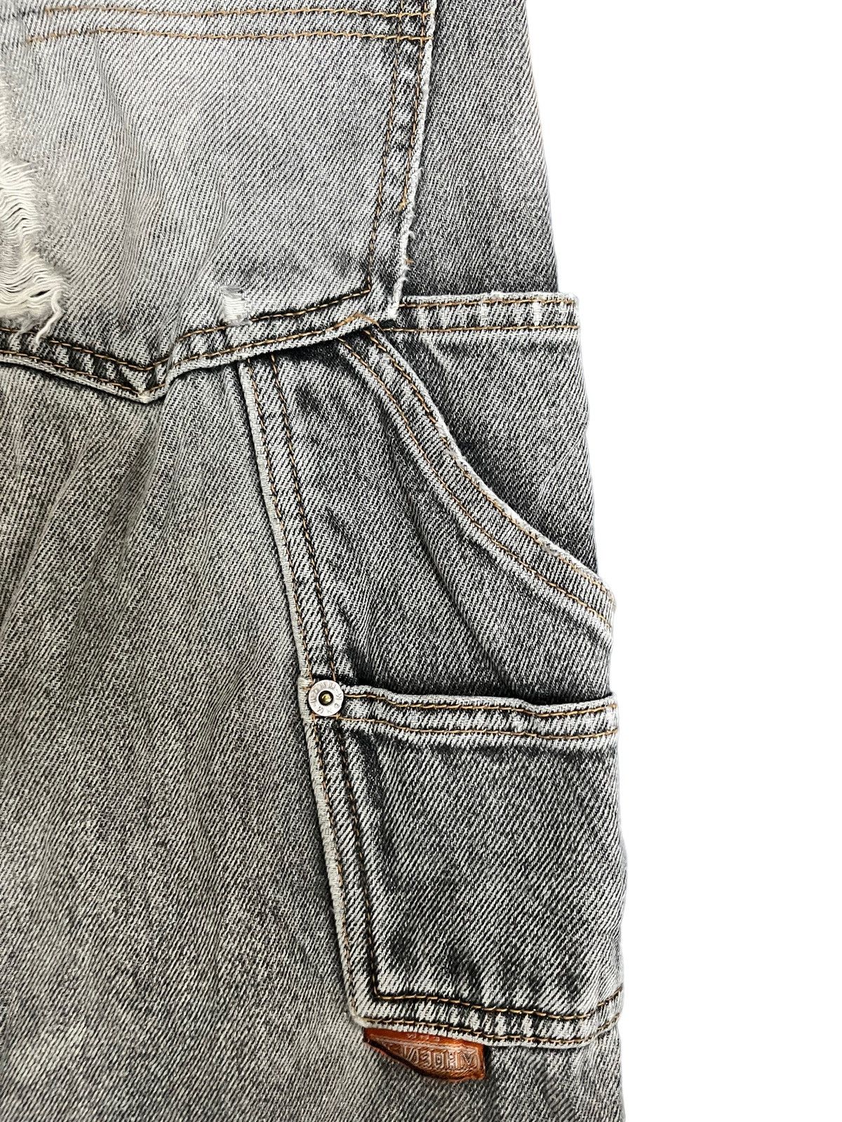 POST ARCHIVE FACTION (PAF) Vintage Whoever Denim Baggy Cargo Style Jeans Size US 34 / EU 50 - 7 Thumbnail