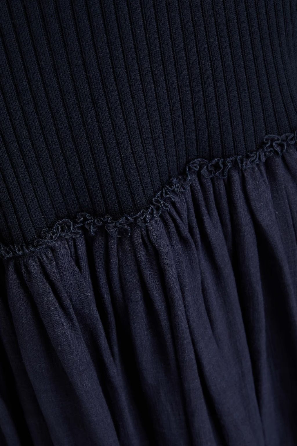 Chloe o1y0825 Maxi Dress in Midnight Blue Size S / US 4 / IT 40 - 4 Thumbnail