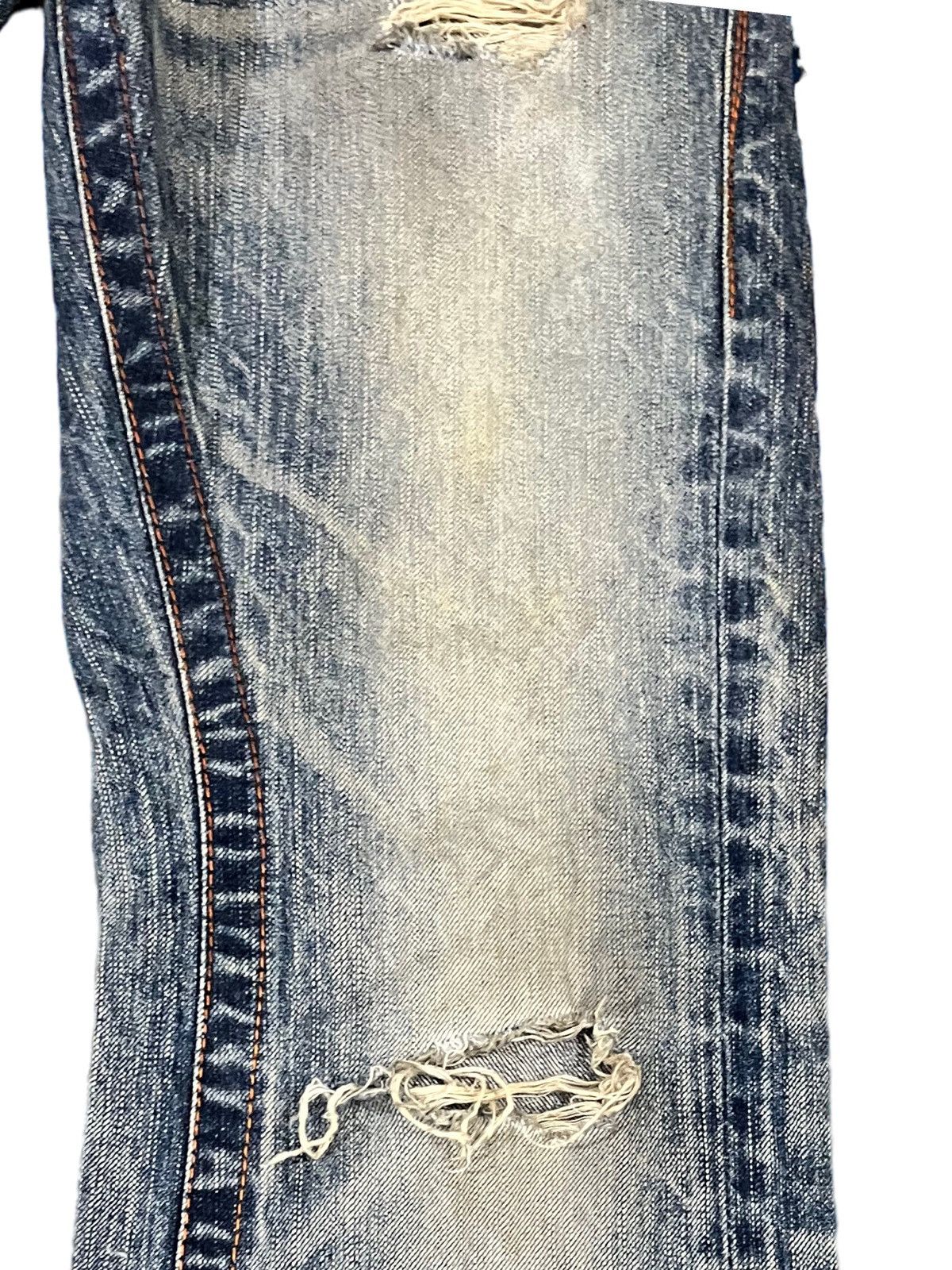 Hysteric Glamour Vintage Blue Way Flare Punk Denim Size US 29 - 7 Thumbnail