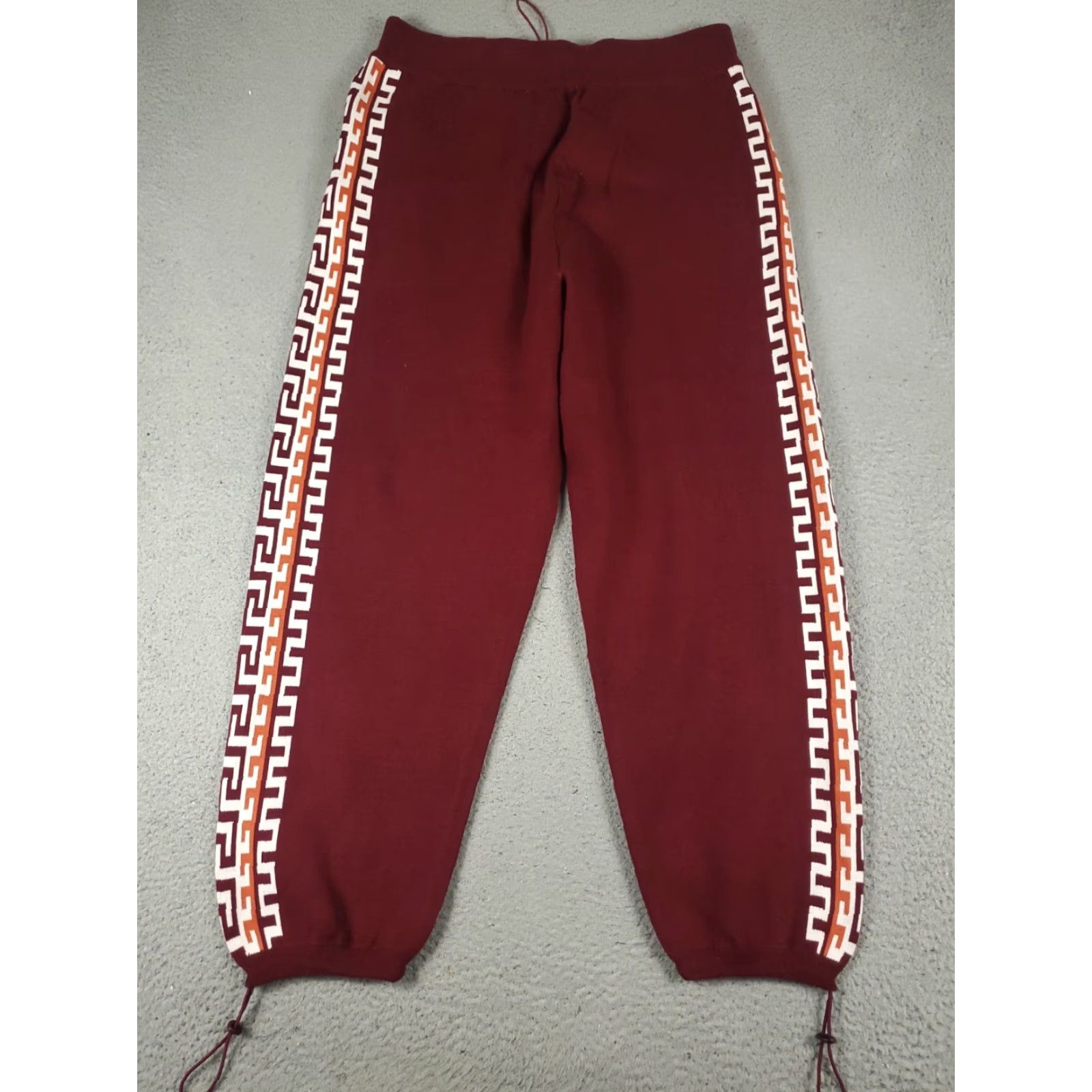 FELT For Every Living Thing Pants Mens XL Red Felt Havana Cotton Sweatpants Jogger Size US 36 / EU 52 - 5 Thumbnail