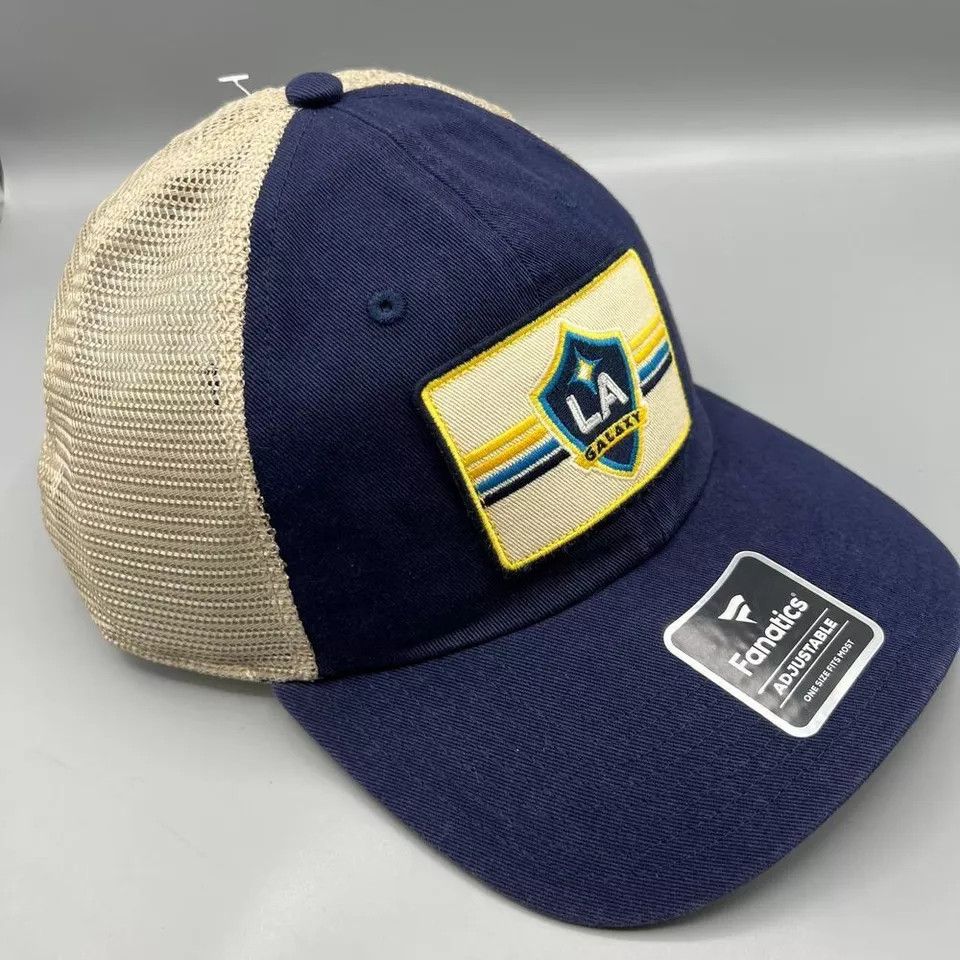 Other Los Angeles LA Galaxy Trucker Hat Men Fanatics MLS Snap Back Size ONE SIZE - 3 Thumbnail