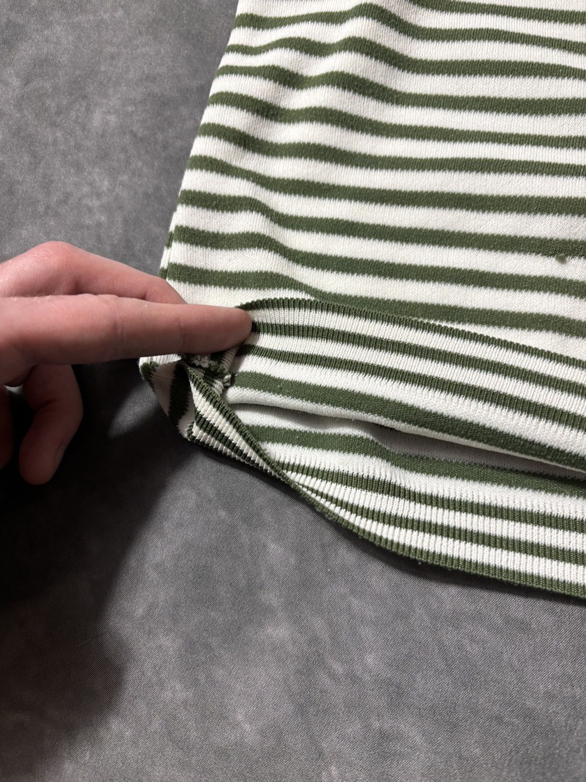 Vintage Handmade Vintage Sleeveless Sweater Striped Tank Top Zip 80s Size M / US 6-8 / IT 42-44 - 6 Thumbnail