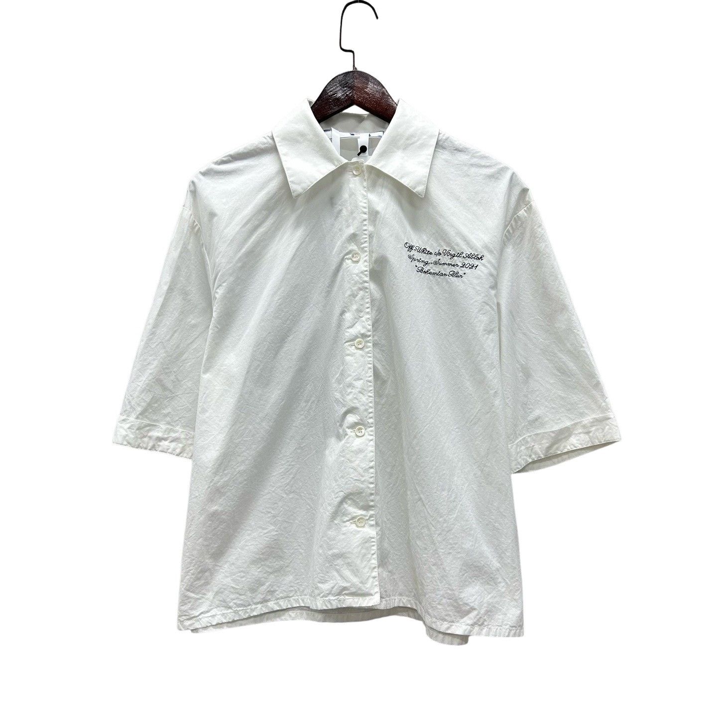 Off-White Off-White Bohemian Blur Short Sleeve Shirt Size S Size US S / EU 44-46 / 1 - 1 Thumbnail
