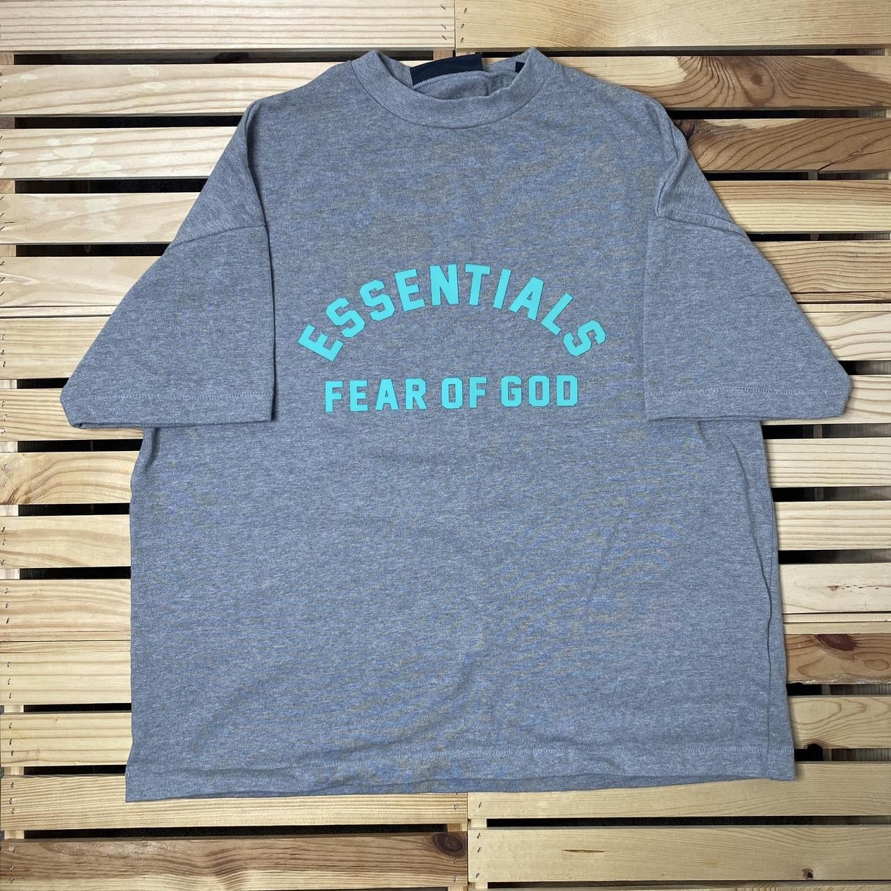 Essentials Essentials Fear of God Gray Heavyweight Tee Size 2XL | Grailed