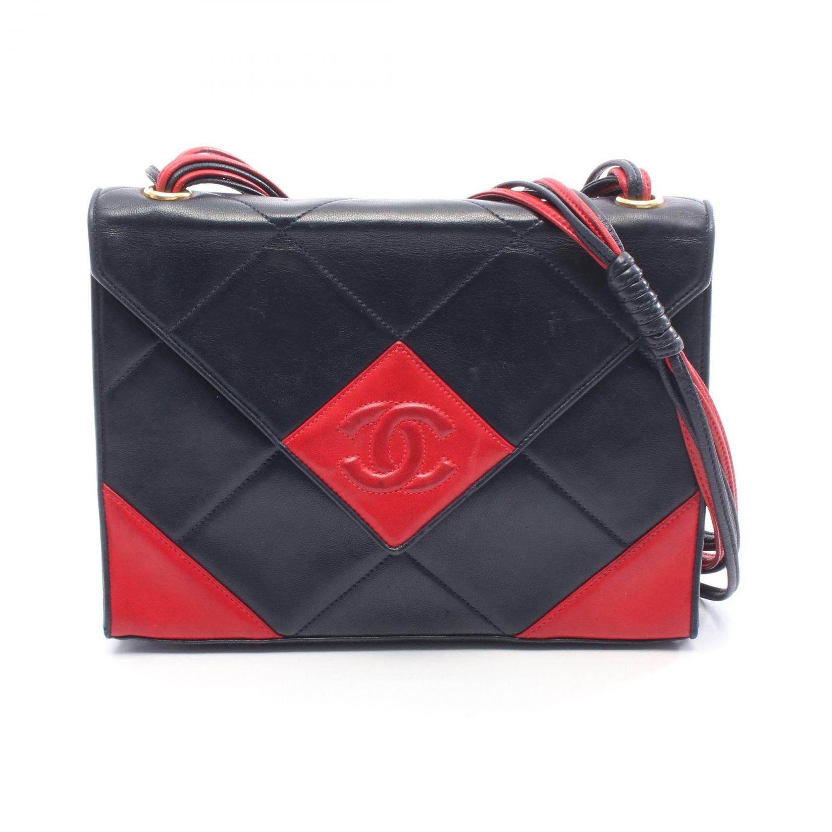 Chanel Chanel Chanel Coco Mark Leather Shoulder Bag Leather Shoulder Bag DUTY FREE for USA Size ONE SIZE - 1 Thumbnail