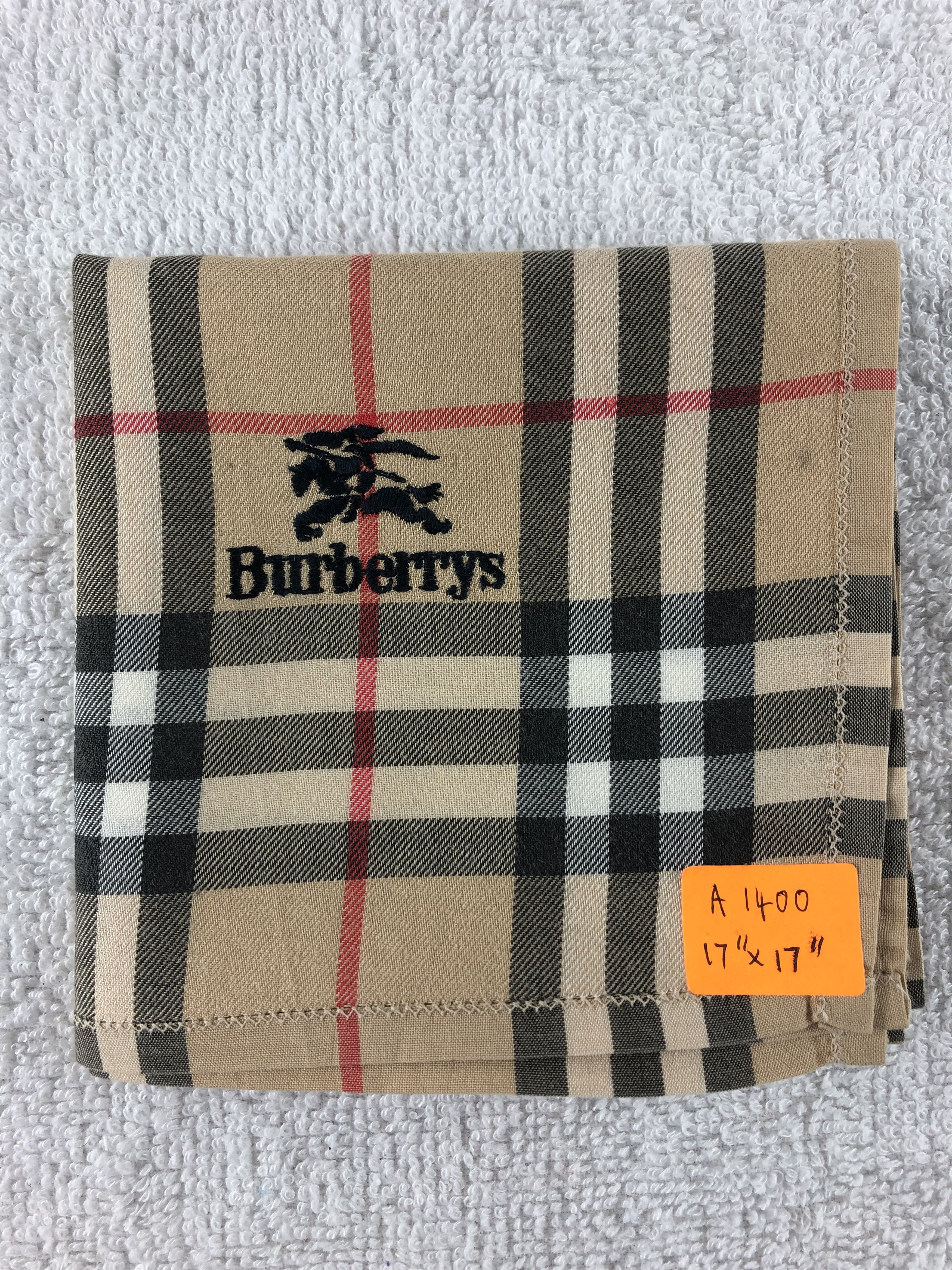 Burberry Burberry Handkerchief / Bandana / Neckerchief Size ONE SIZE - 6 Thumbnail