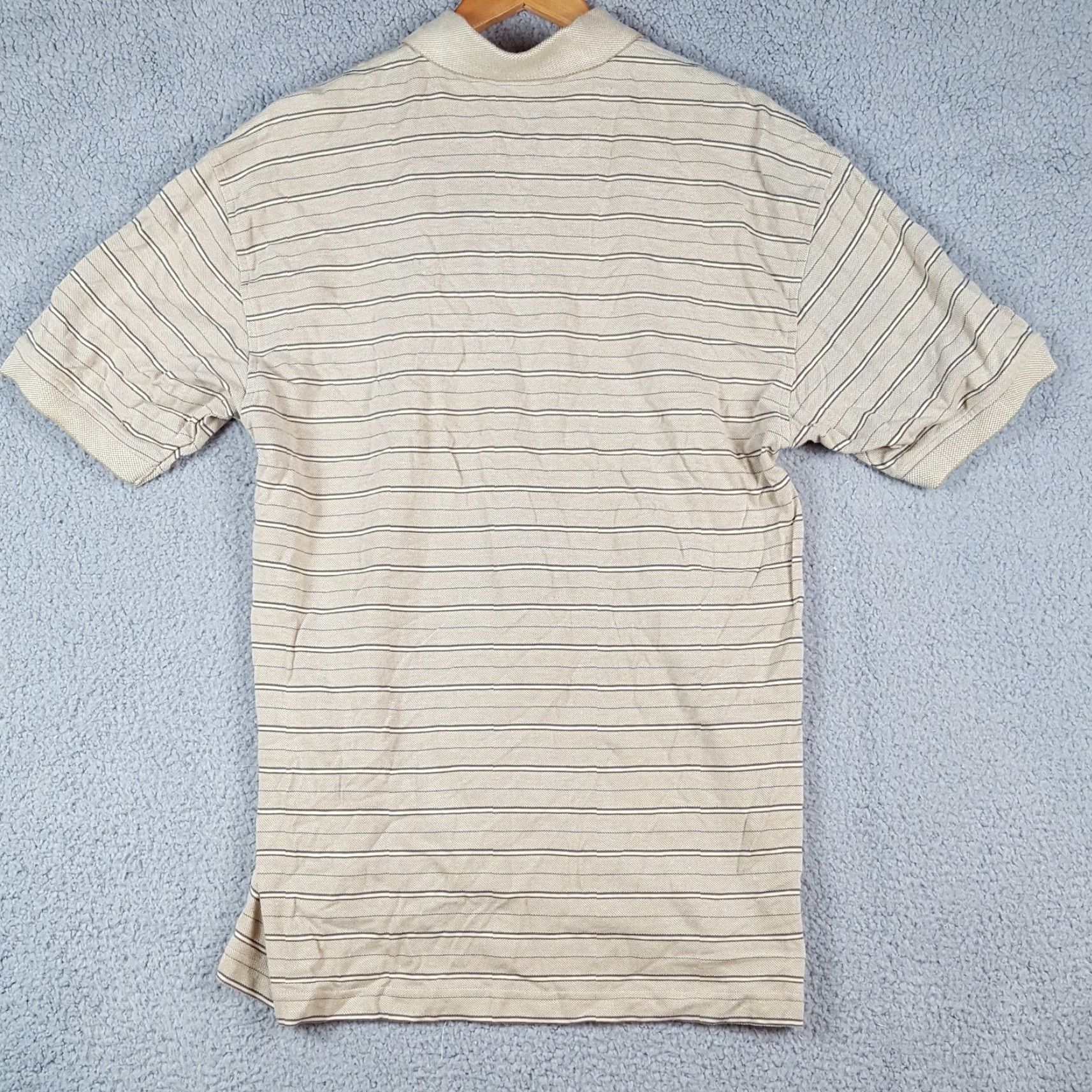 Vintage Vintage Preppy Striped Knit Size M Collar Surf Grunge Short Sleeve Polo Shirt Size US M / EU 48-50 / 2 - 5 Thumbnail