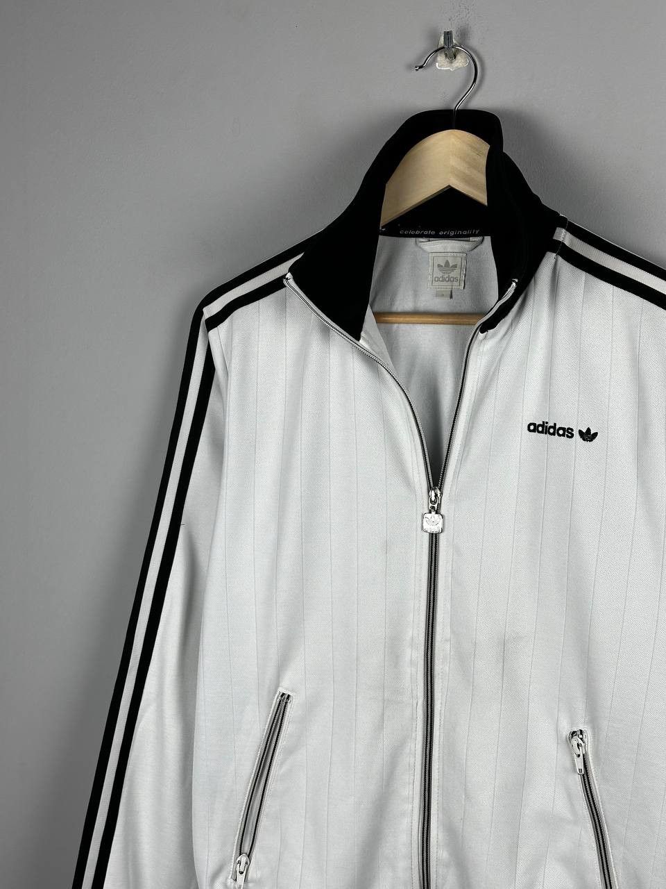 Adidas Vintage Adidas Track Jacket Striped Y2K Size US S / EU 44-46 / 1 - 3 Thumbnail