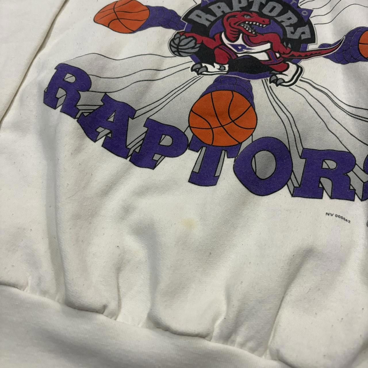Designer Vintage Toronto raptors hoodie 90s Size US L / EU 52-54 / 3 - 2 Thumbnail