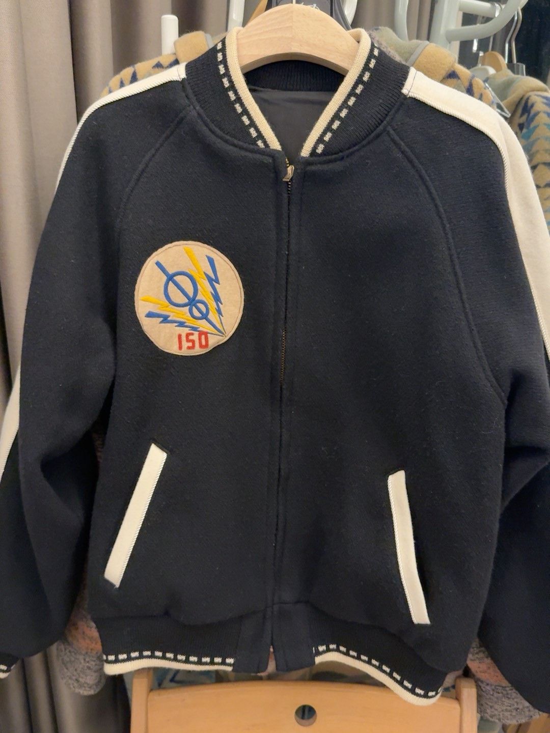 Freewheelers Freewheelers Reversible Wool Jacket 2024 Size US XS / EU 42 / 0 - 1 Thumbnail