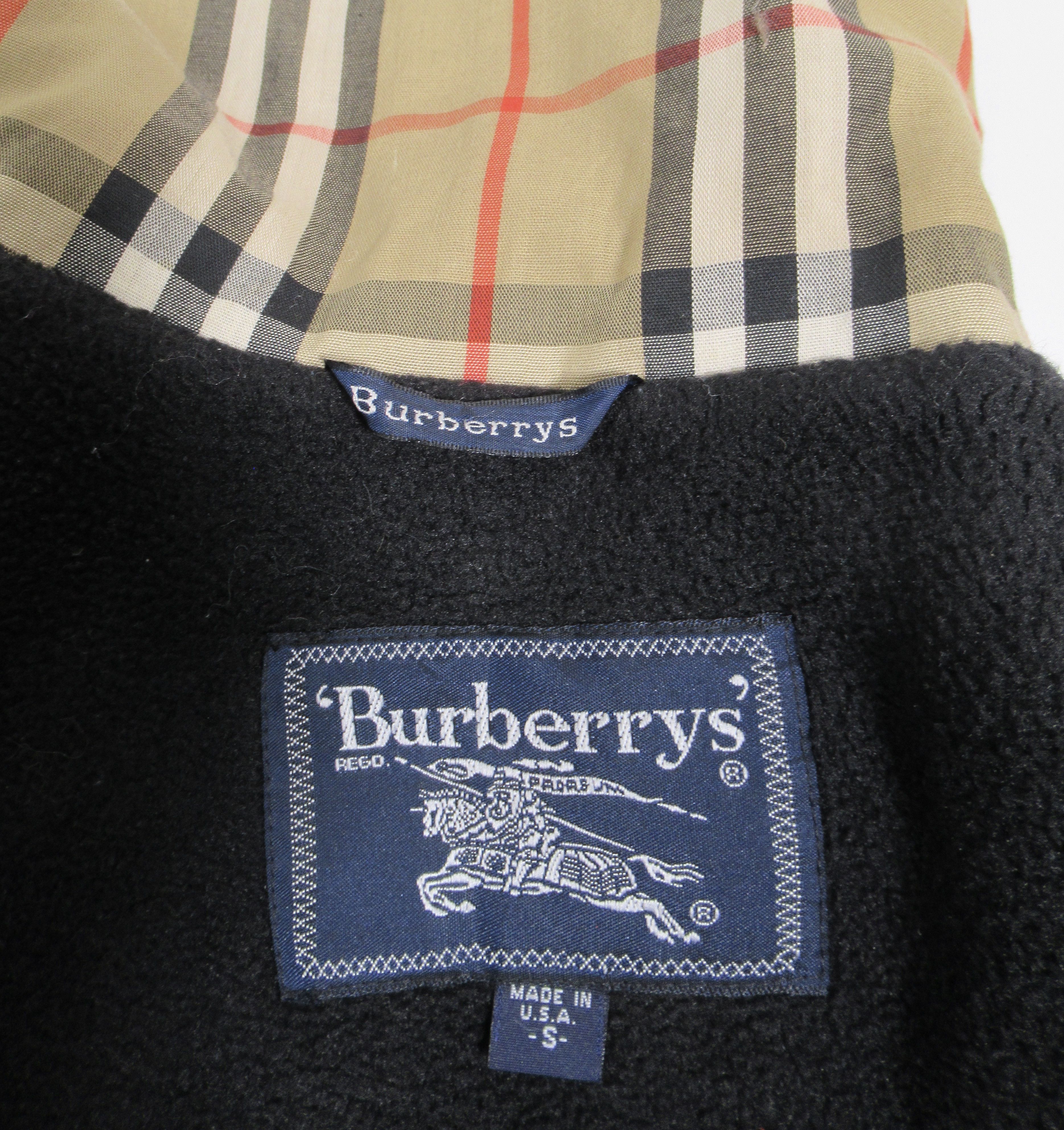 Burberry Burberrys Softshell Fleece Lining Jacket Red Made In U.S.A. Size US S / EU 44-46 / 1 - 9 Thumbnail