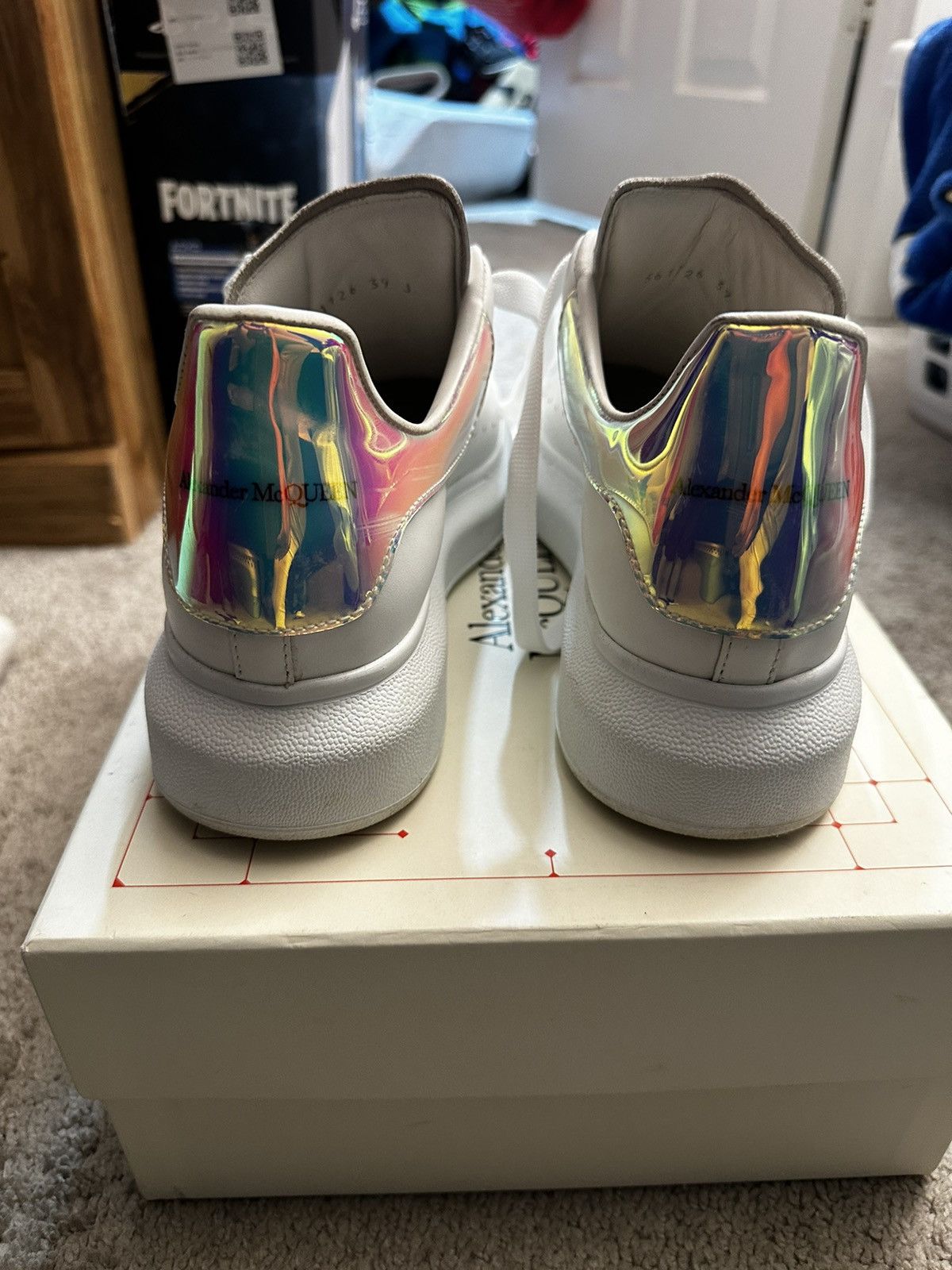 Alexander McQueen Alexander McQueen Sneaker Leather S.RUBB Larrydrea Size US 8.5 / IT 38.5 - 4 Thumbnail