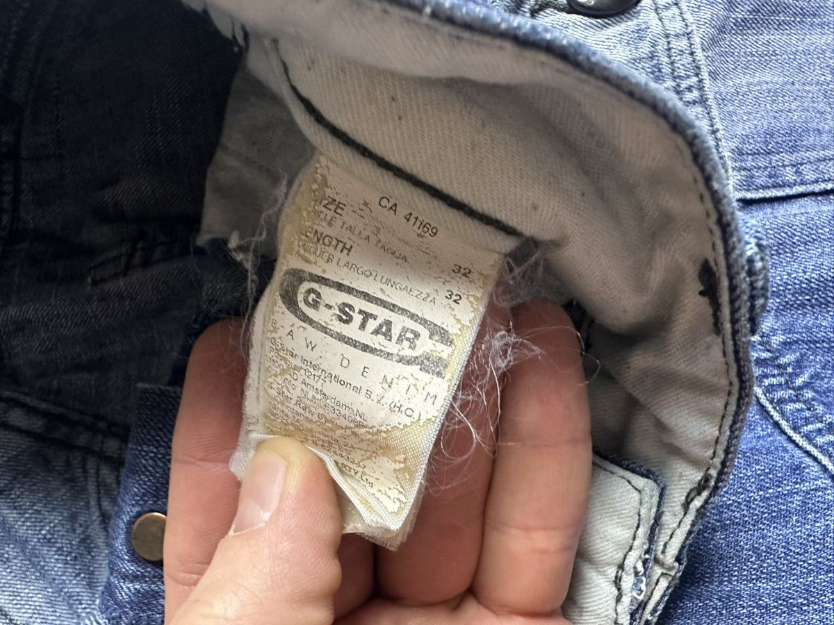 G-Star × Vintage Vintage G Star raw denim pants size 32/32 pockets rare Size US 32 / EU 48 - 8 Thumbnail