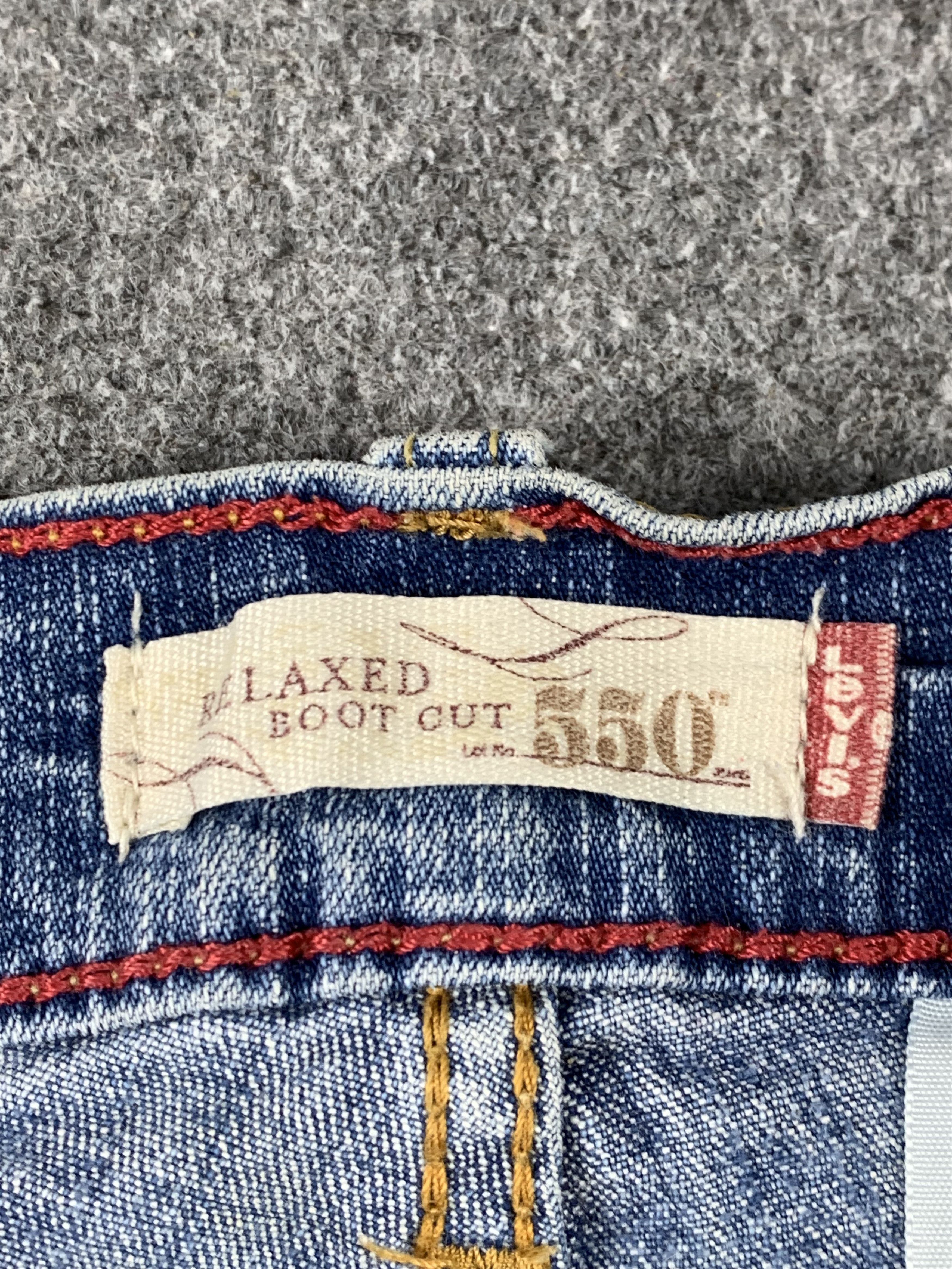 Levi's × Vintage Vintage Levi's 550 Bootcut Jeans Size US 31 - 7 Thumbnail