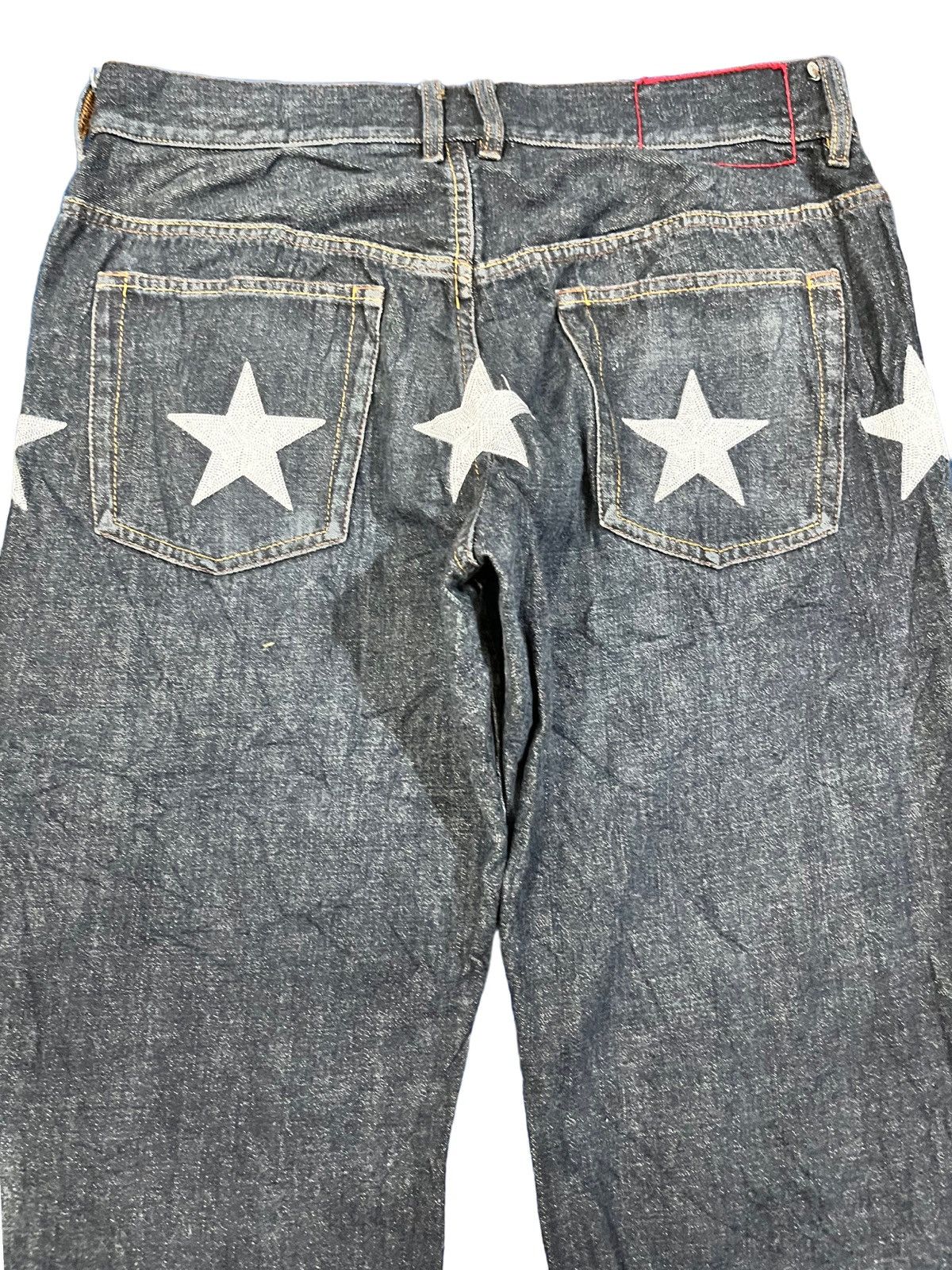 Tommy Jeans Vintage Tommy Stars Embroiddery Jeans Size US 34 / EU 50 - 5 Thumbnail