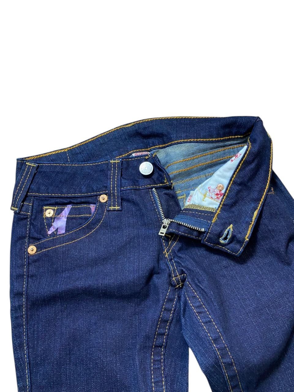 True Religion RARE‼️ Vintage True Religion Bootcut Flared Jeans Lgb Style Size US 28 / EU 44 - 6 Thumbnail