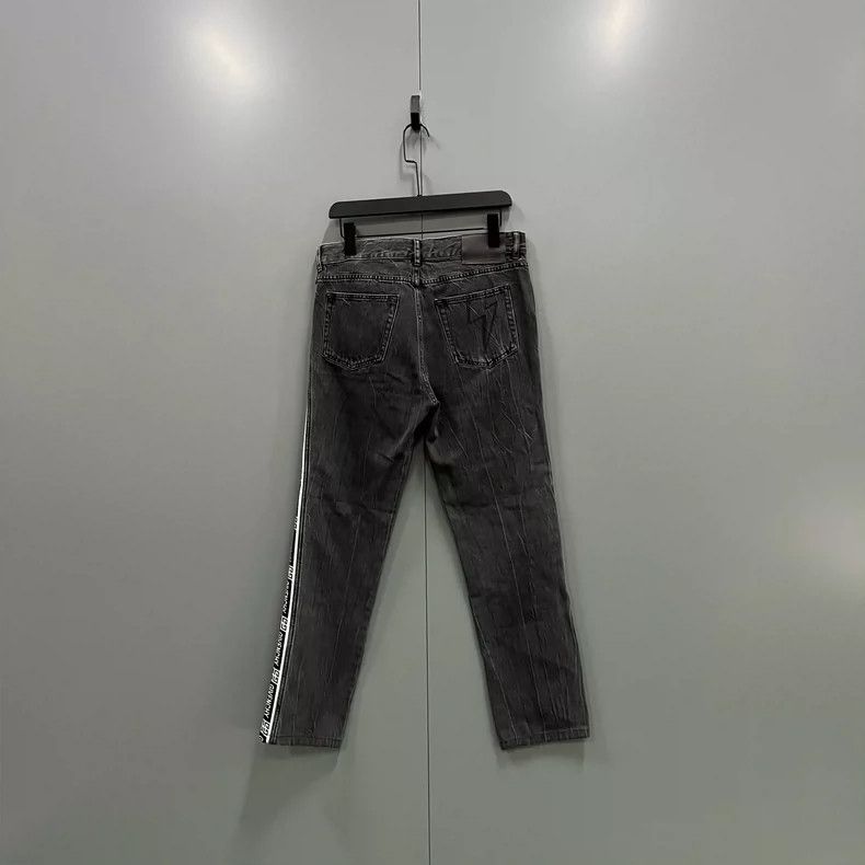Givenchy Givenchy Size30 Side Logo Embroidered Denim Pants Size US 30 / EU 46 - 2 Thumbnail