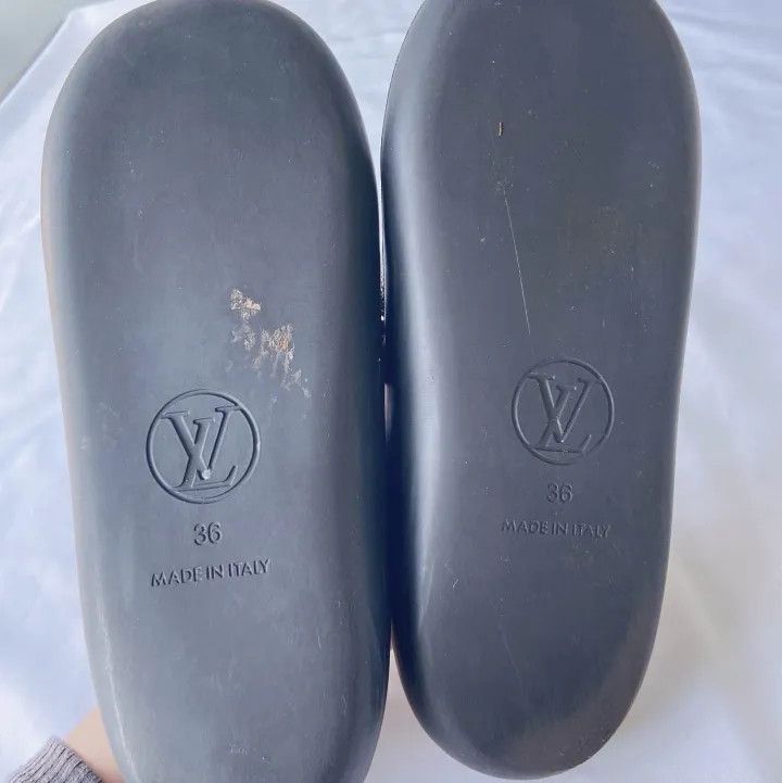 Louis Vuitton Louis Vuitton Brown Monogram Slide Sandals -2508 Size US 6 / EU 39 - 4 Thumbnail