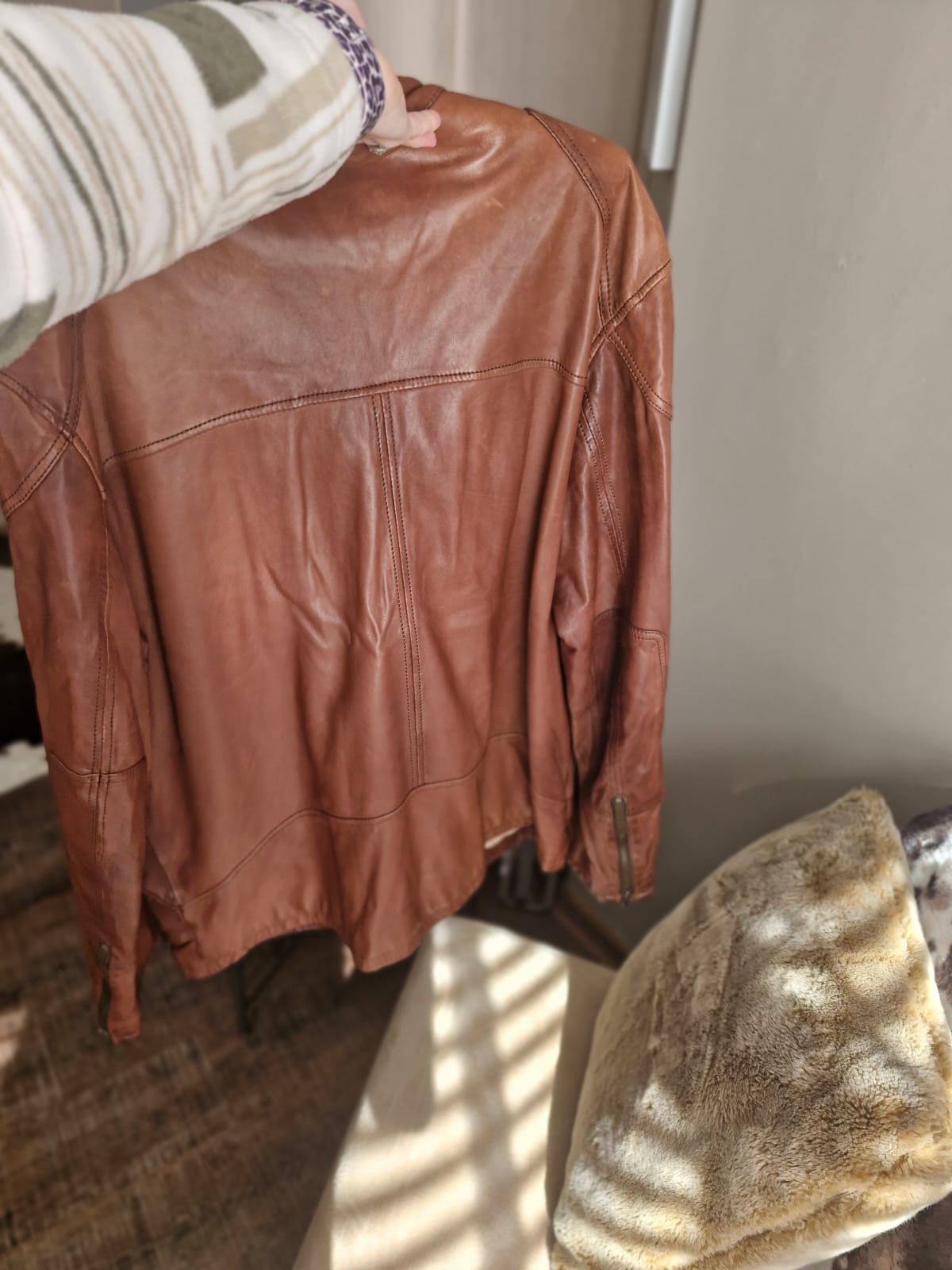 Other Jekyll & Hide Brown Leather Jacket – XL • Genuine Leather Size US XL / EU 56 / 4 - 7 Thumbnail