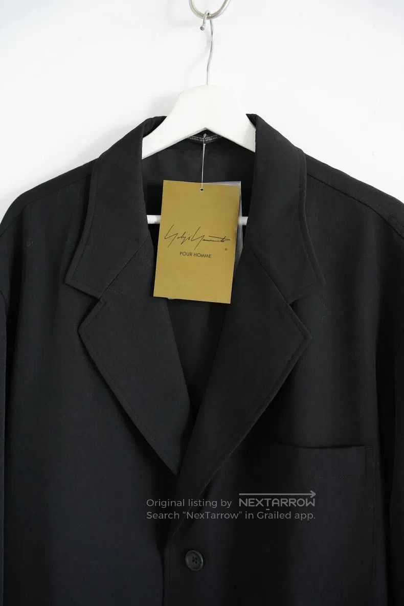 Yohji Yamamoto Yohji Yamamoto size 3 24-inch striped sleeve off-the-should Size 38R - 3 Thumbnail