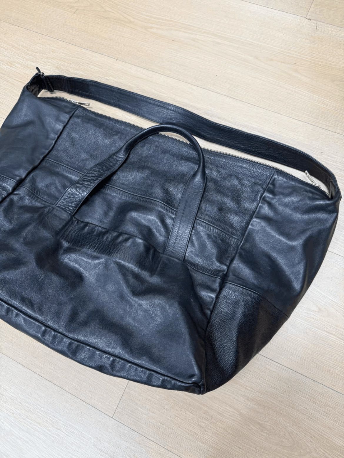 Ann Demeulemeester Leather Tote Bag