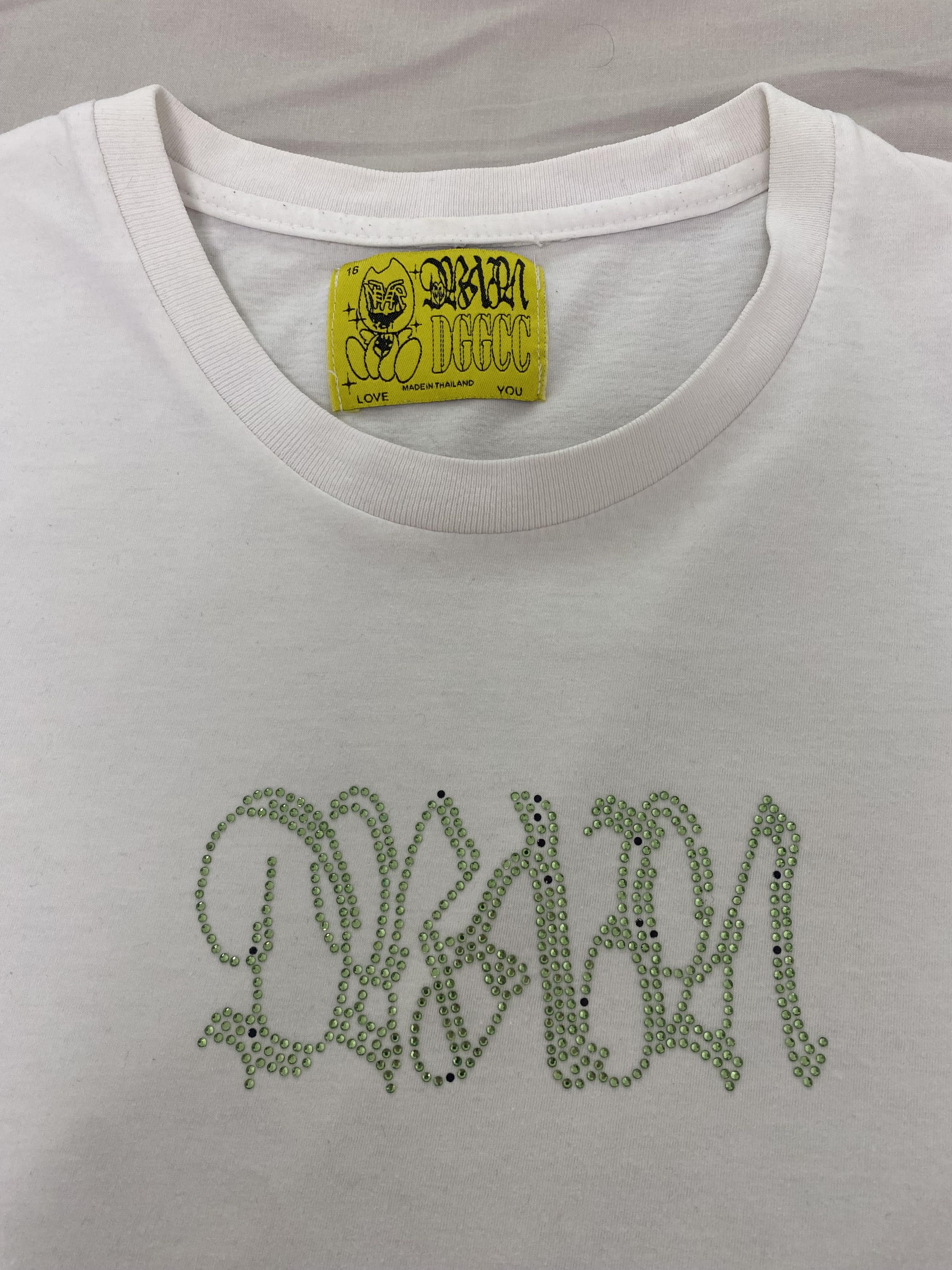 Drain Gang Drain Rhinestone Tee Size US M / EU 48-50 / 2 - 2 Thumbnail